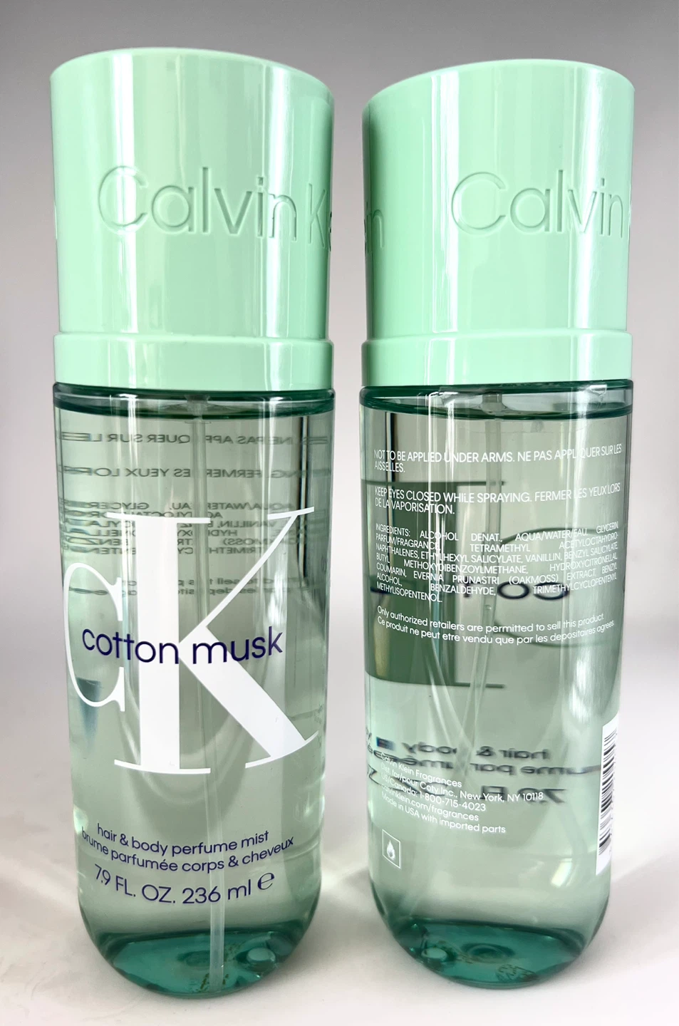 Calvin Klein Hair & Body Perfume Mist - 1 bottle, 2 available