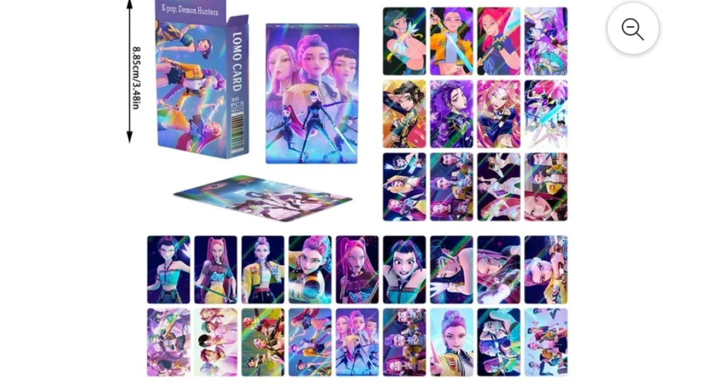 K-pop Demon Hunters LOMO Cards