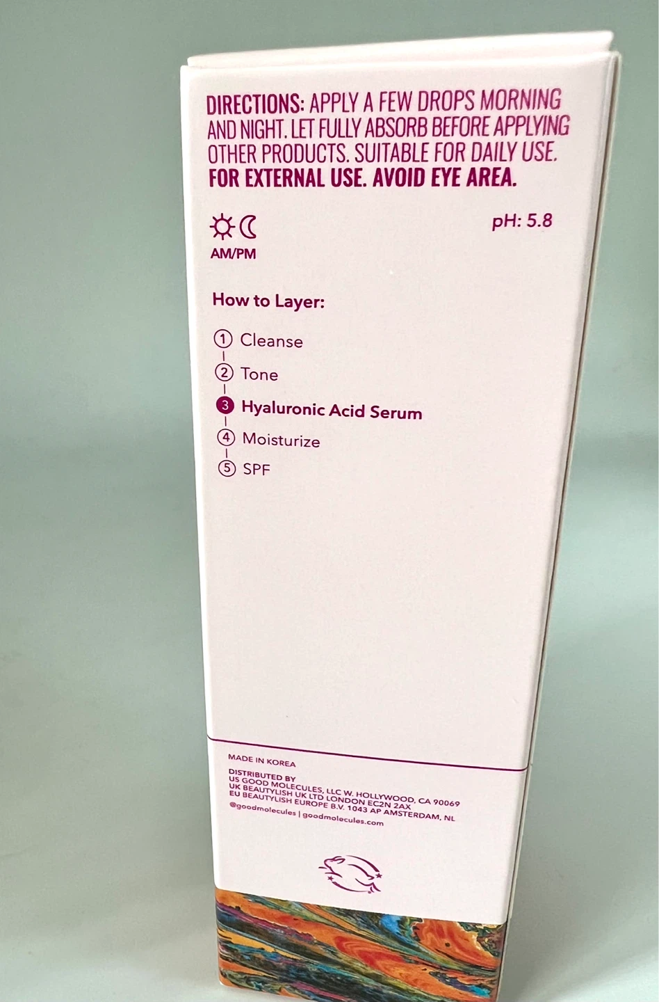 Good Molecules Hyaluronic Acid Serum 30mL / 1 fl oz (New in box) - photo 5