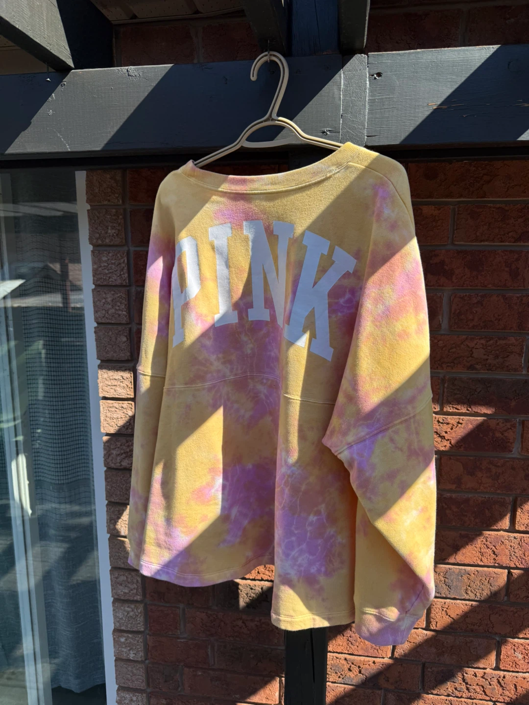 Victoria's Secret Pink Tie-Dye Crewneck Sweatshirt - photo 2