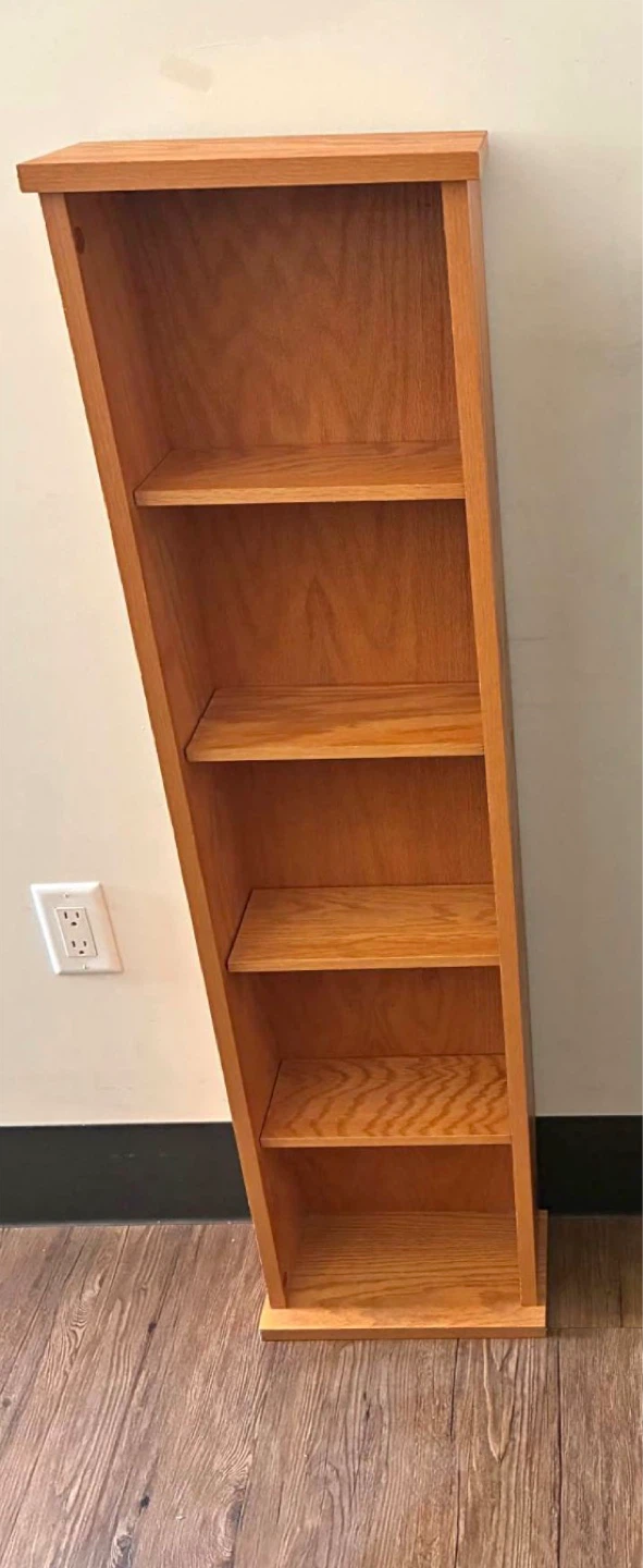 Wooden Bookshelf