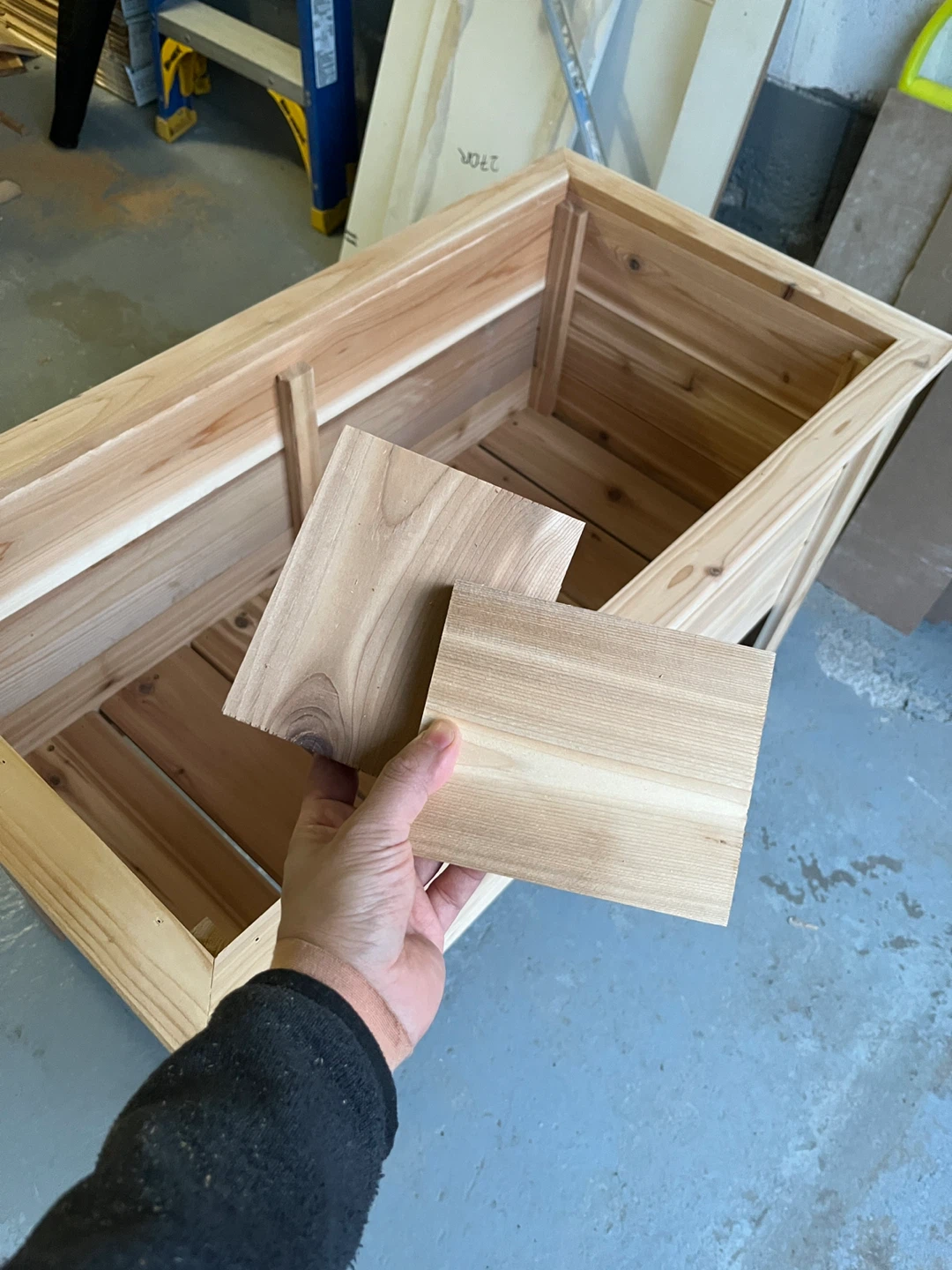 hand crafted Cedar Raised Garden Planter Box - photo 5