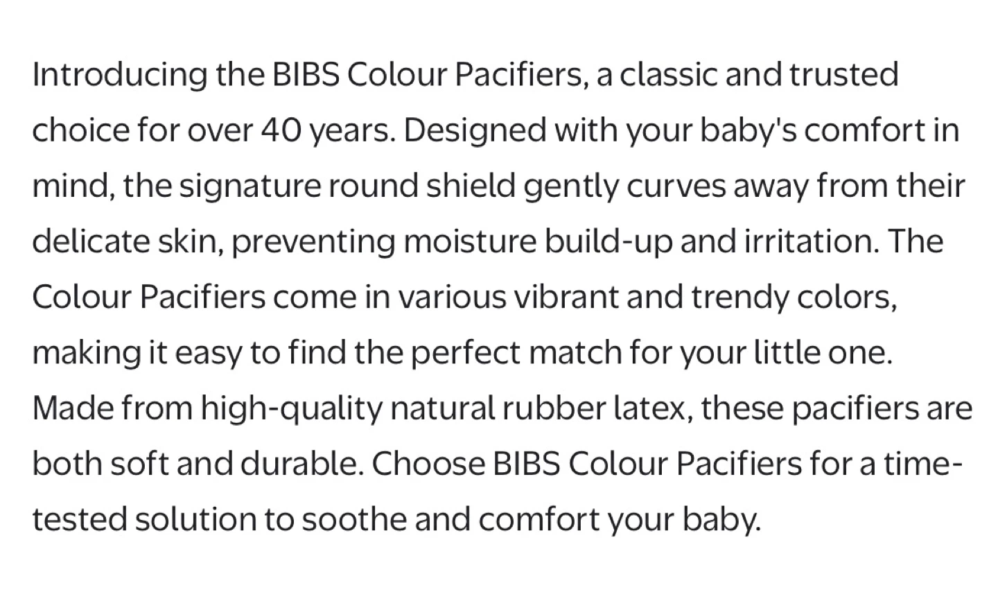 BIBS Colour Pacifiers Set of 2 – Size 1 – Brand New - photo 5