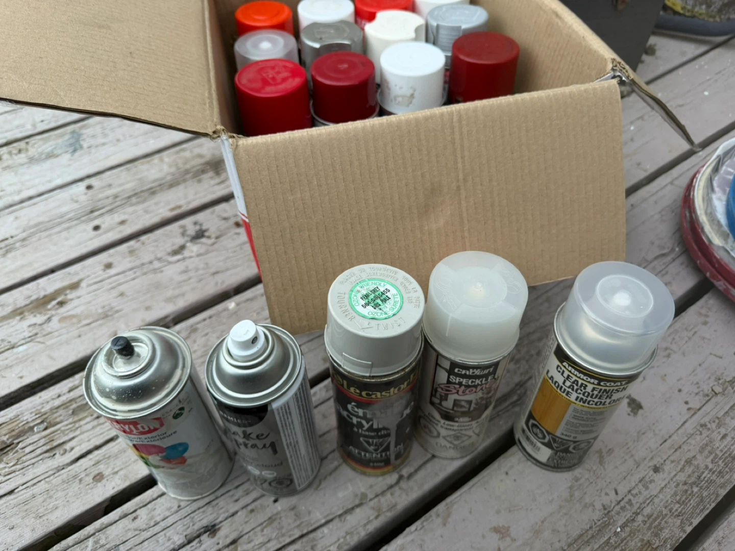 Assorted Spray Paint Cans - Various Brands & Colors - photo 3