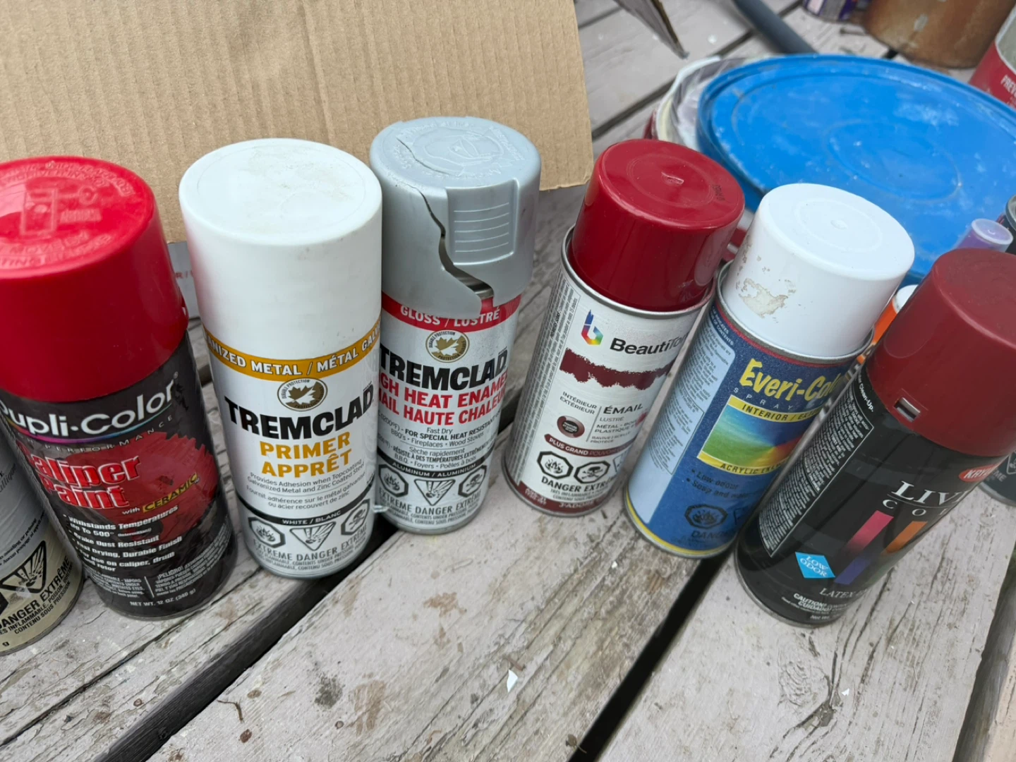 Assorted Spray Paint Cans - Various Brands & Colors - photo 2