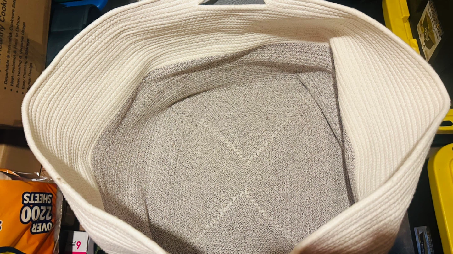 Large Rope Storage Basket - photo 3