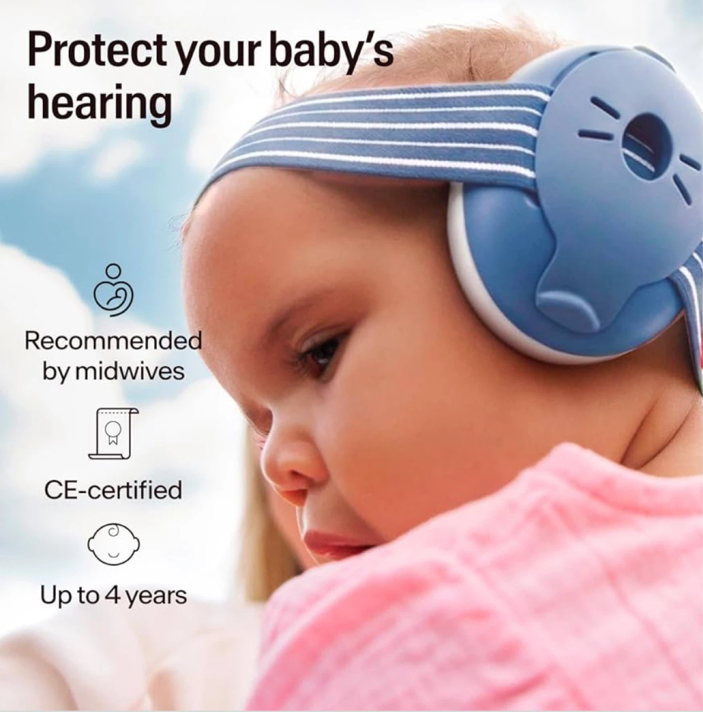 Alpine Muffy Baby Noise Cancelling Ear Protection – Denim - photo 4