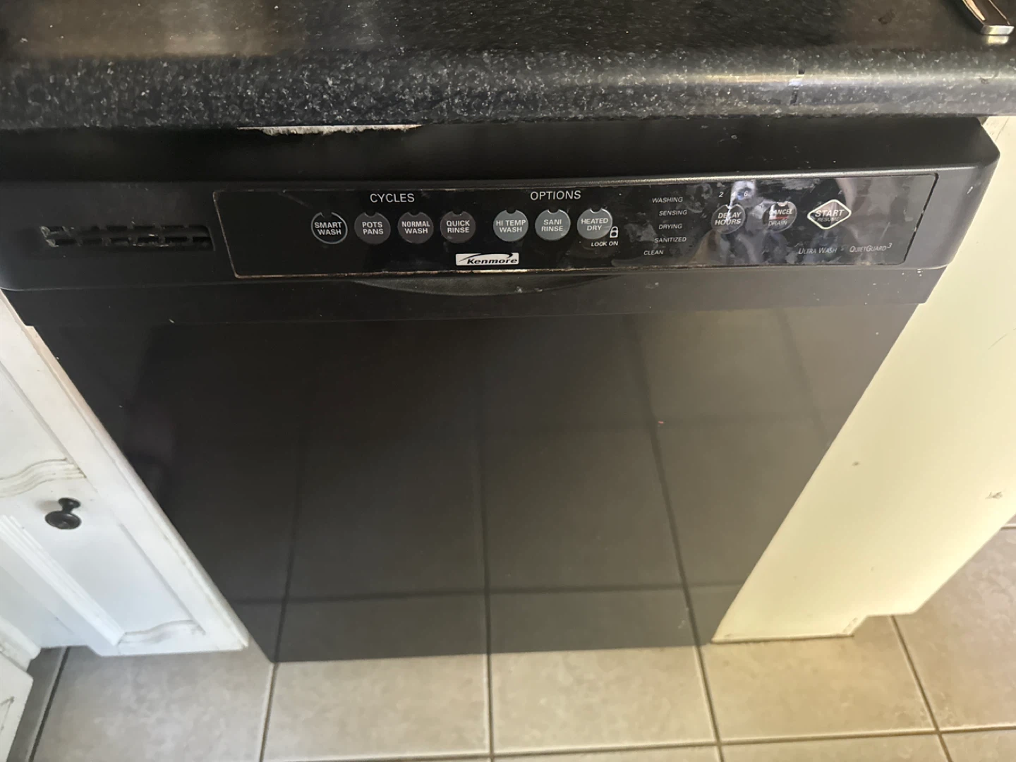 Kenmore dishwasher