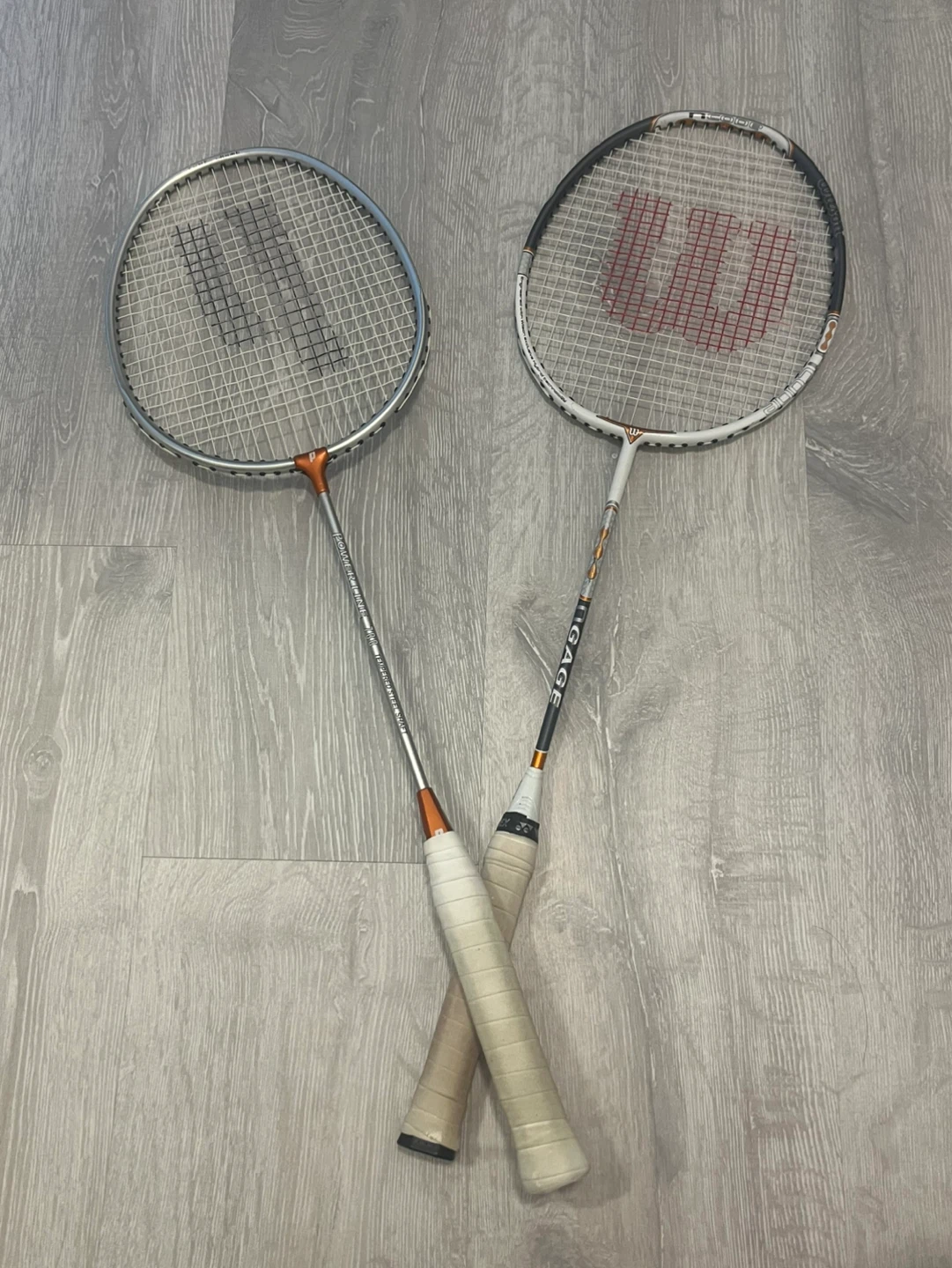 Badminton rackets