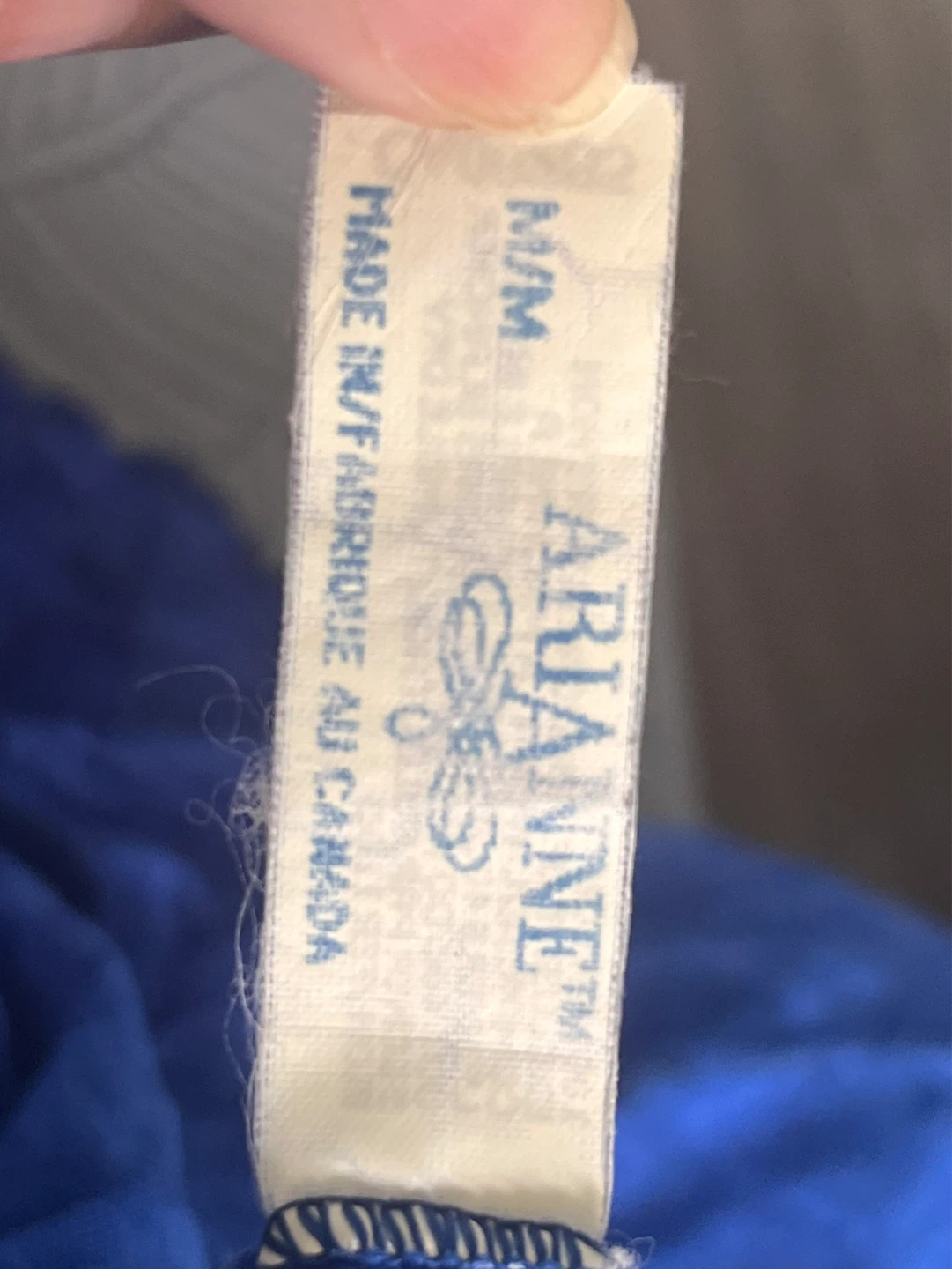Vintage Arianne Blue Floral Lace Slip Dress / Chemise - photo 5