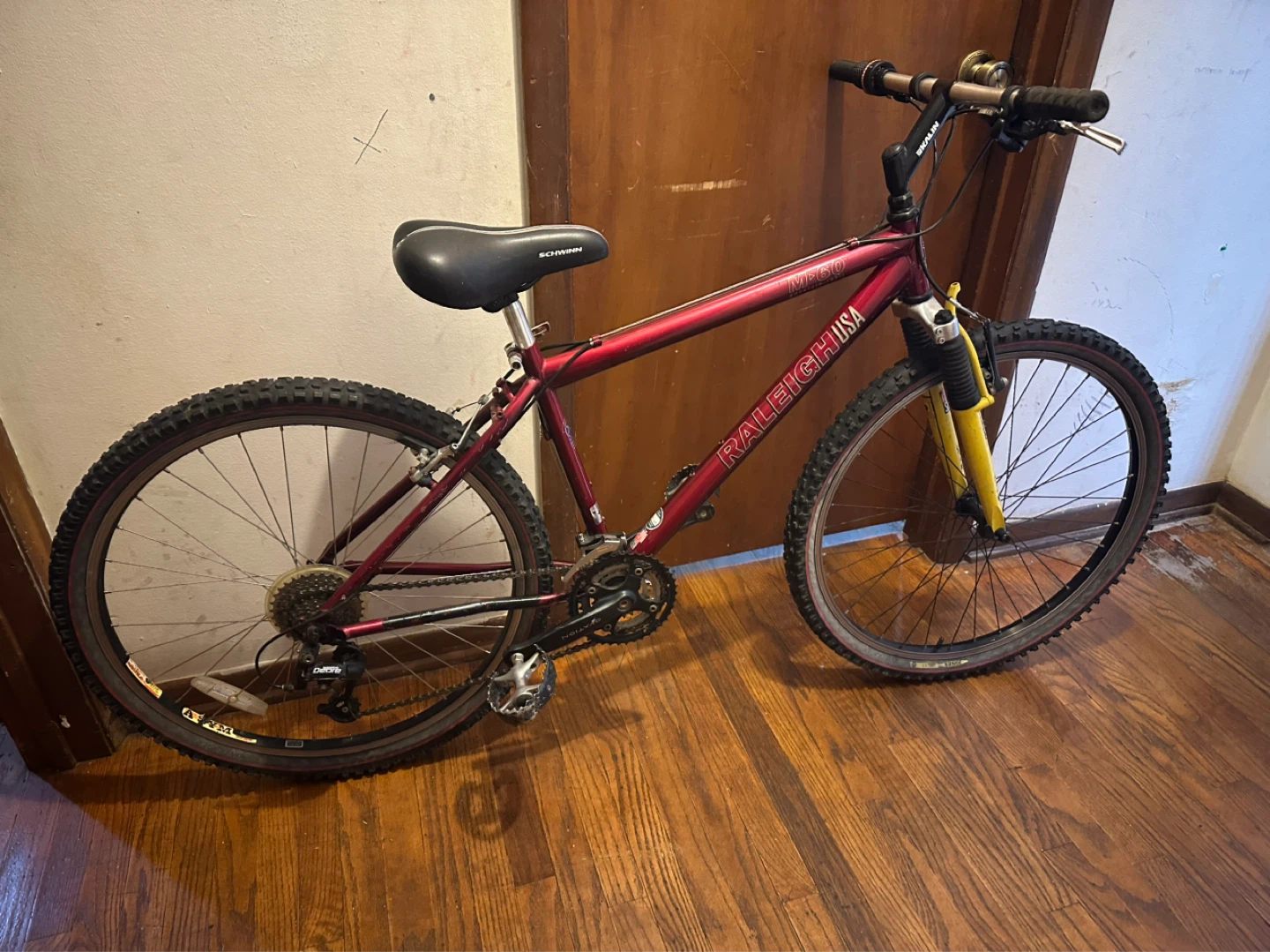 Raleigh M-50 Mountain Bike - Red 26” - photo 4