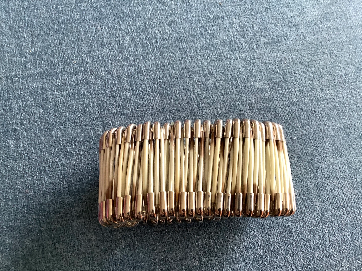 Unique Hd Crafted Indigenous Safety Pin Quill Bracelet 🐞 - photo 3