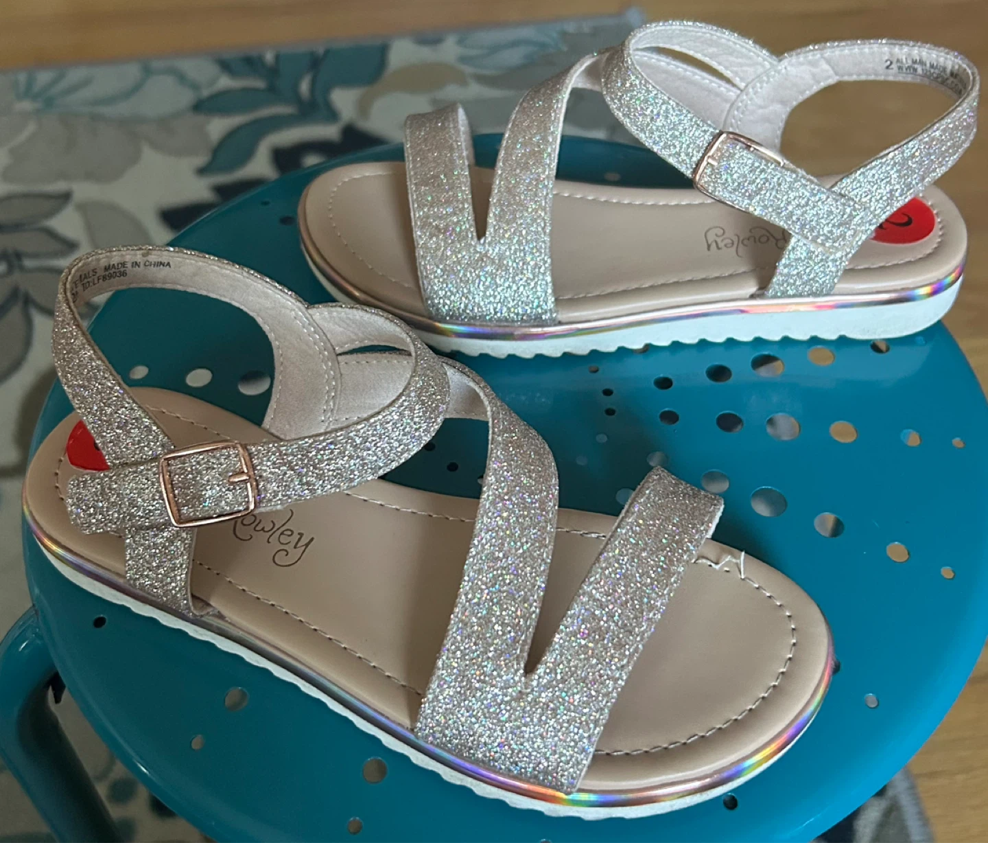Glitter Girls’ Sandals