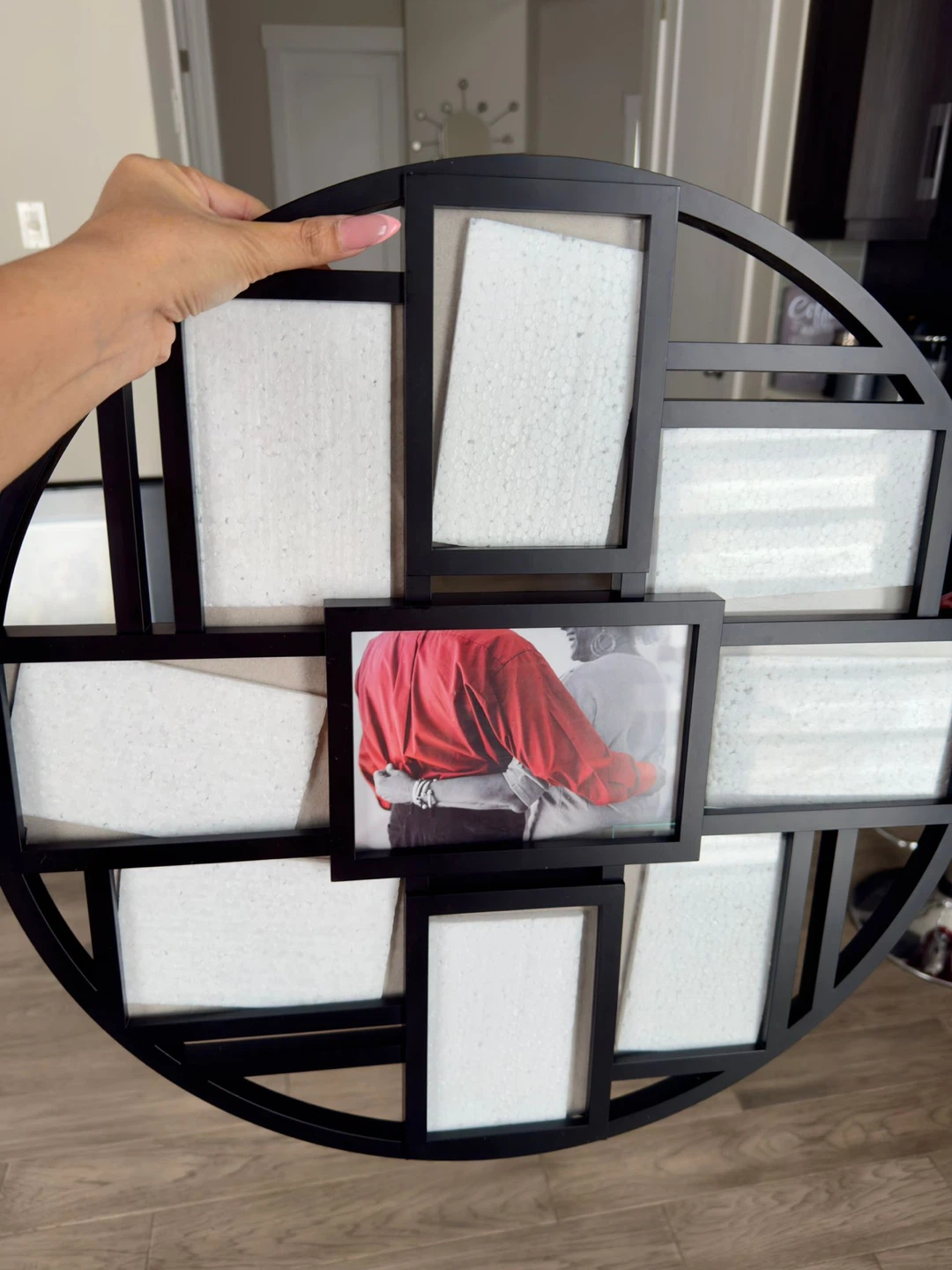Circular Photo Frame Collage