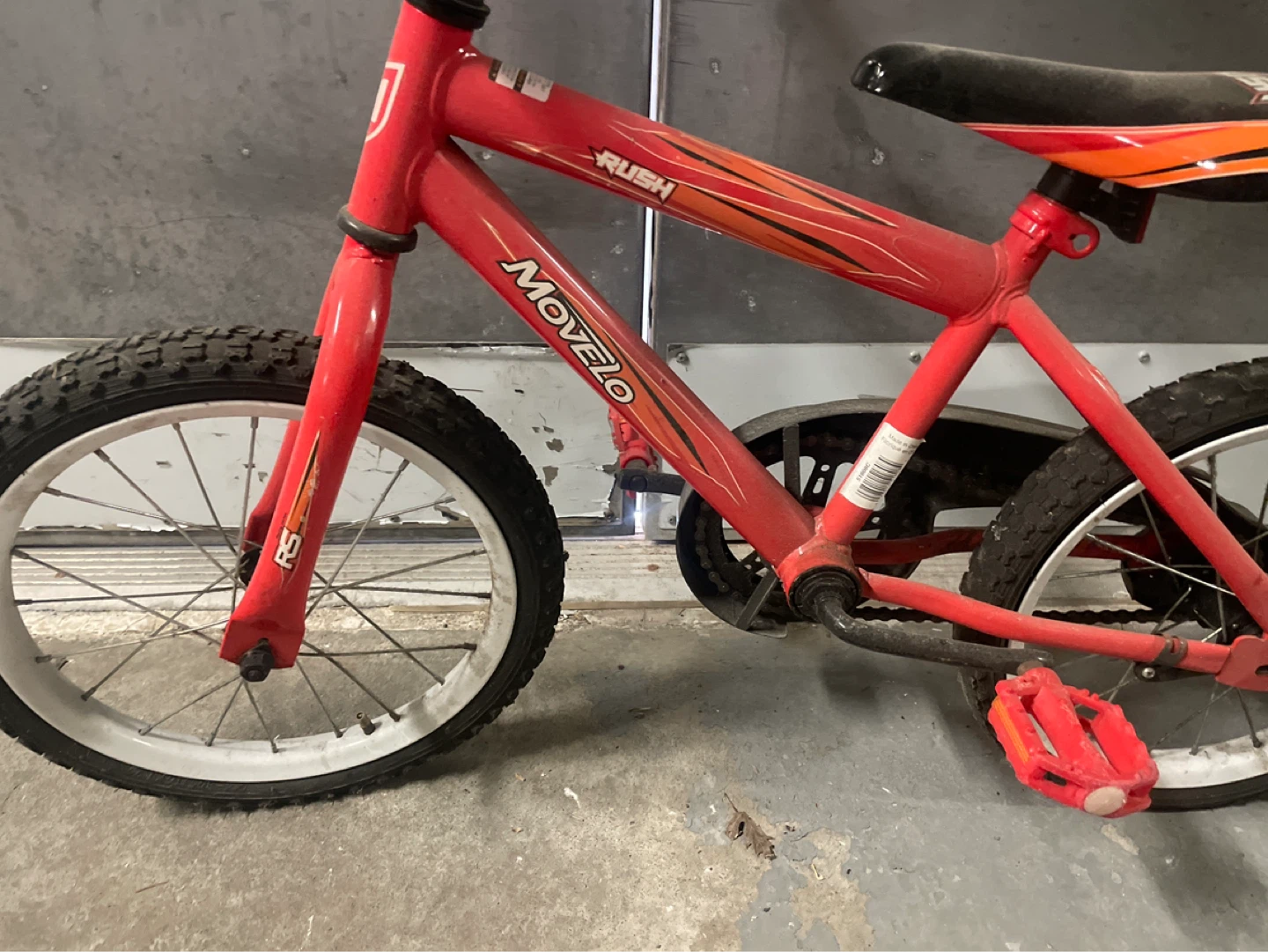 Red Movelo Rush Kids Bike - photo 2