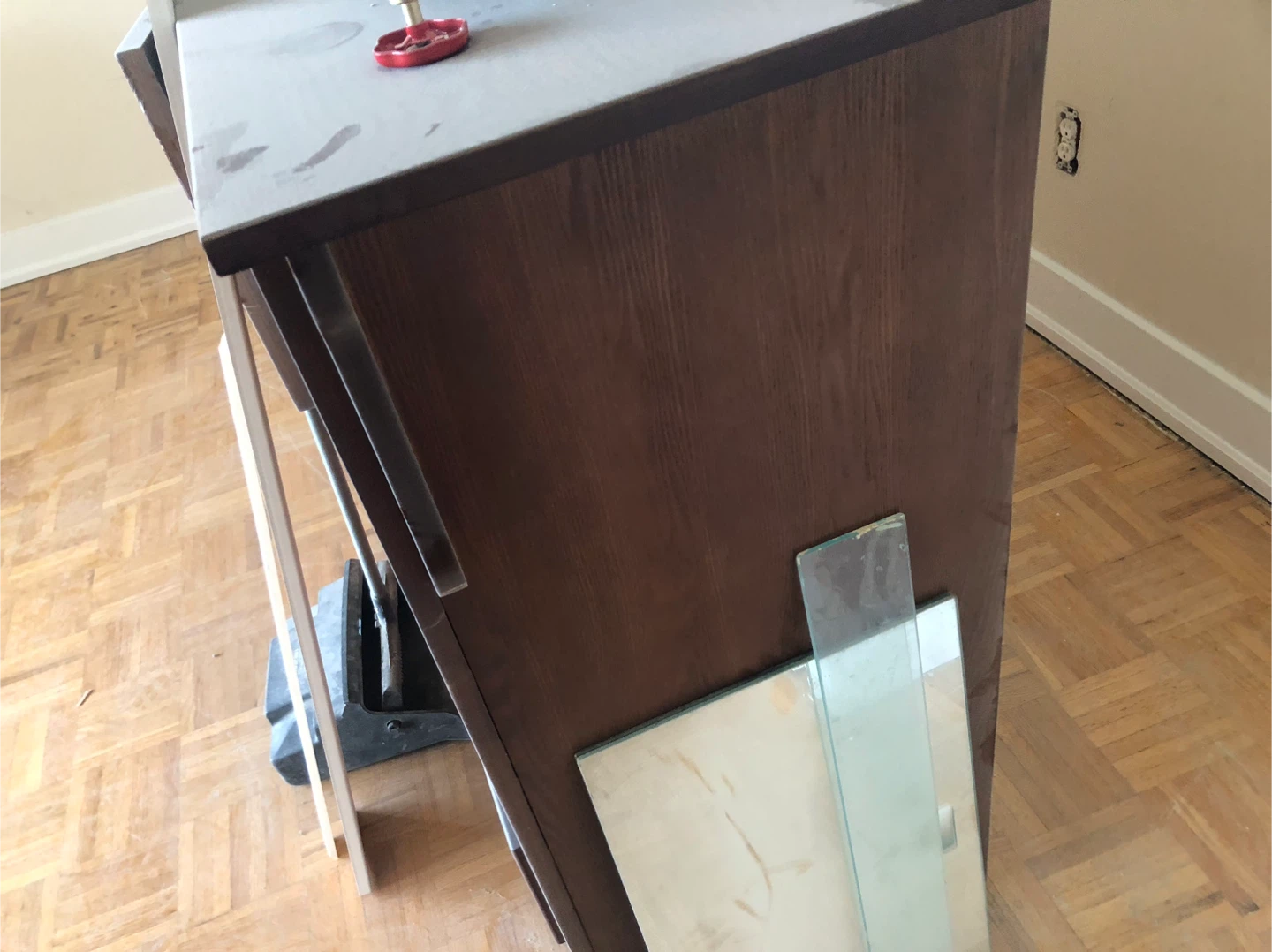 Wooden Dresser with Cabinet - photo 3