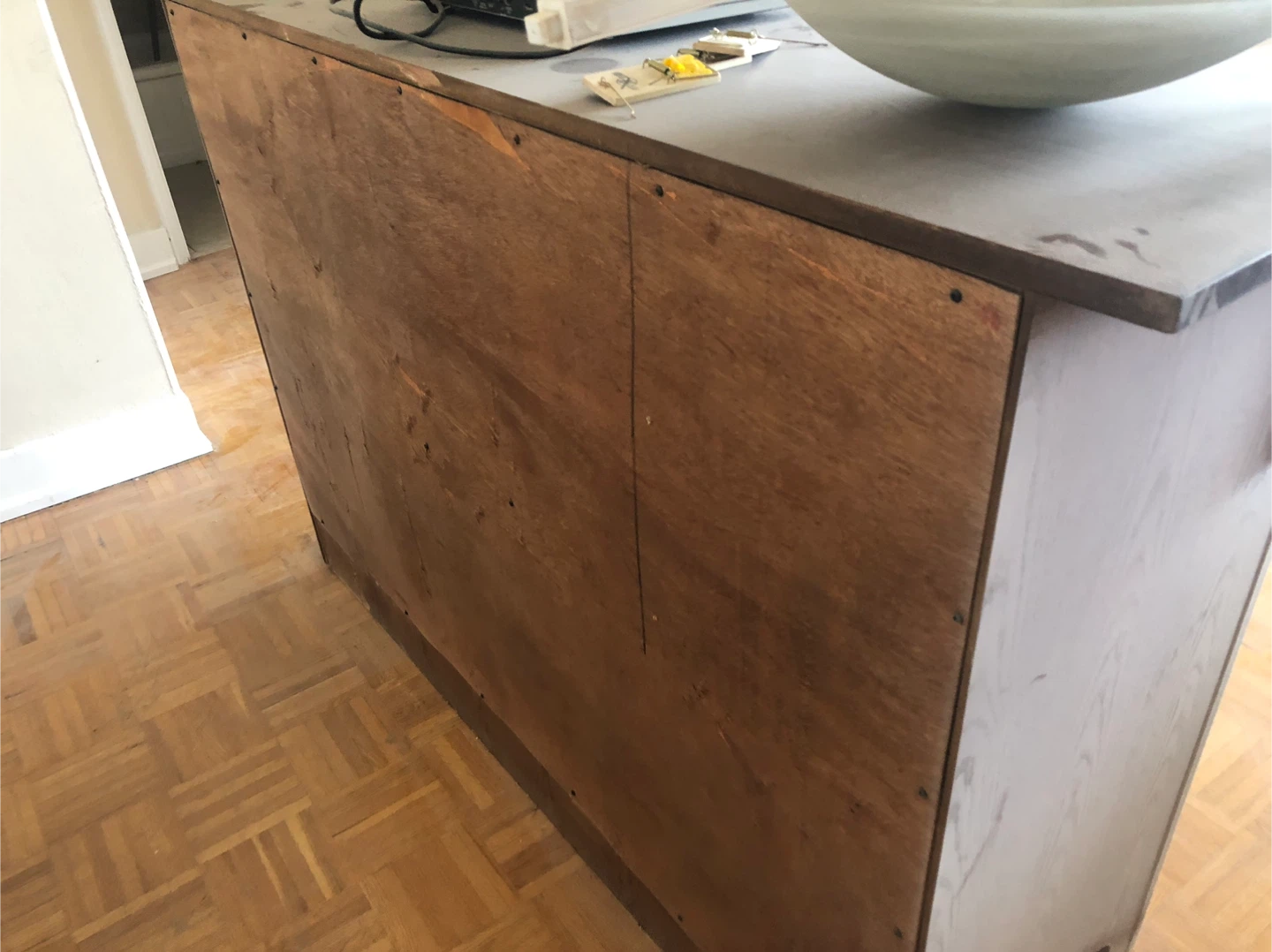 Wooden Dresser with Cabinet - photo 2