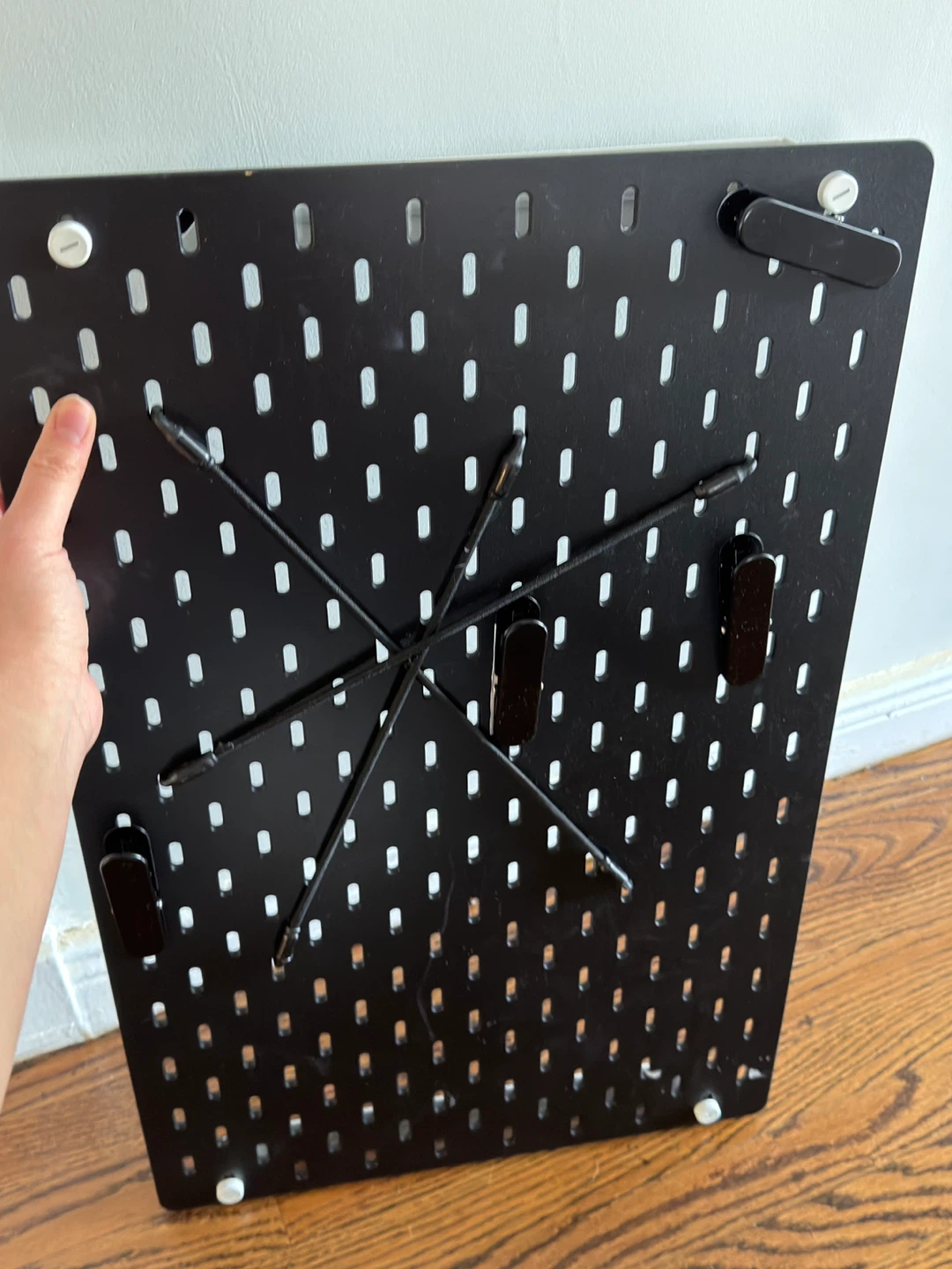 IKEA Black Pegboard 36x56cm - photo 2