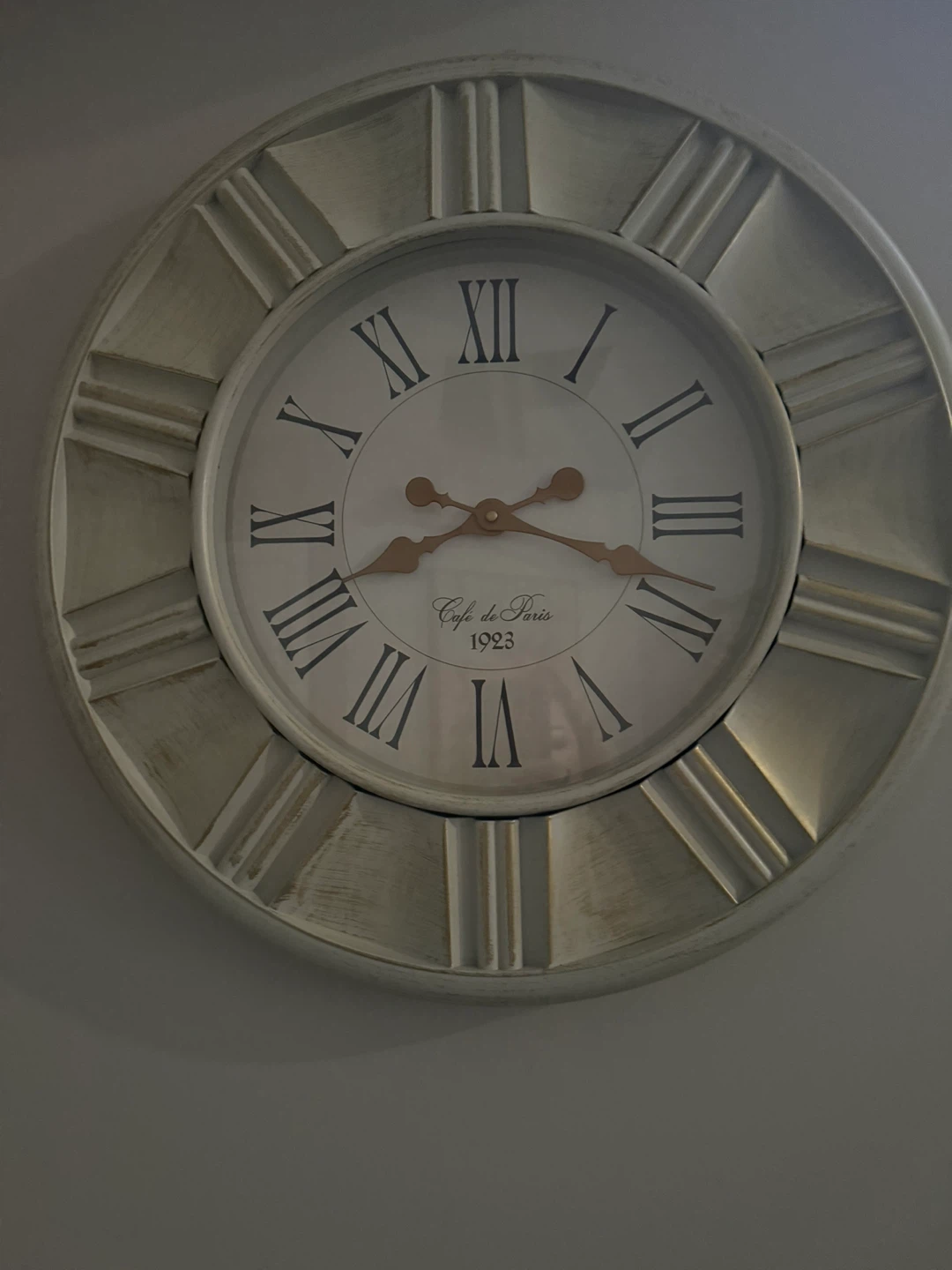 Cafe de Paris Wall Clock