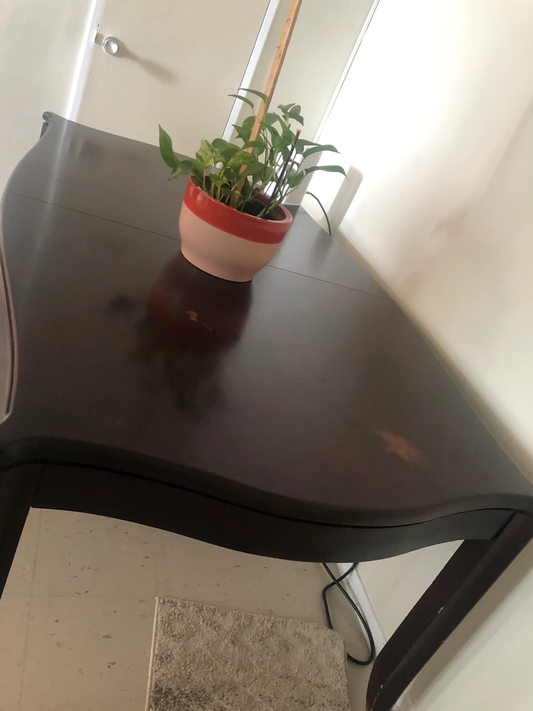 Dark Wood Dining Table - photo 3