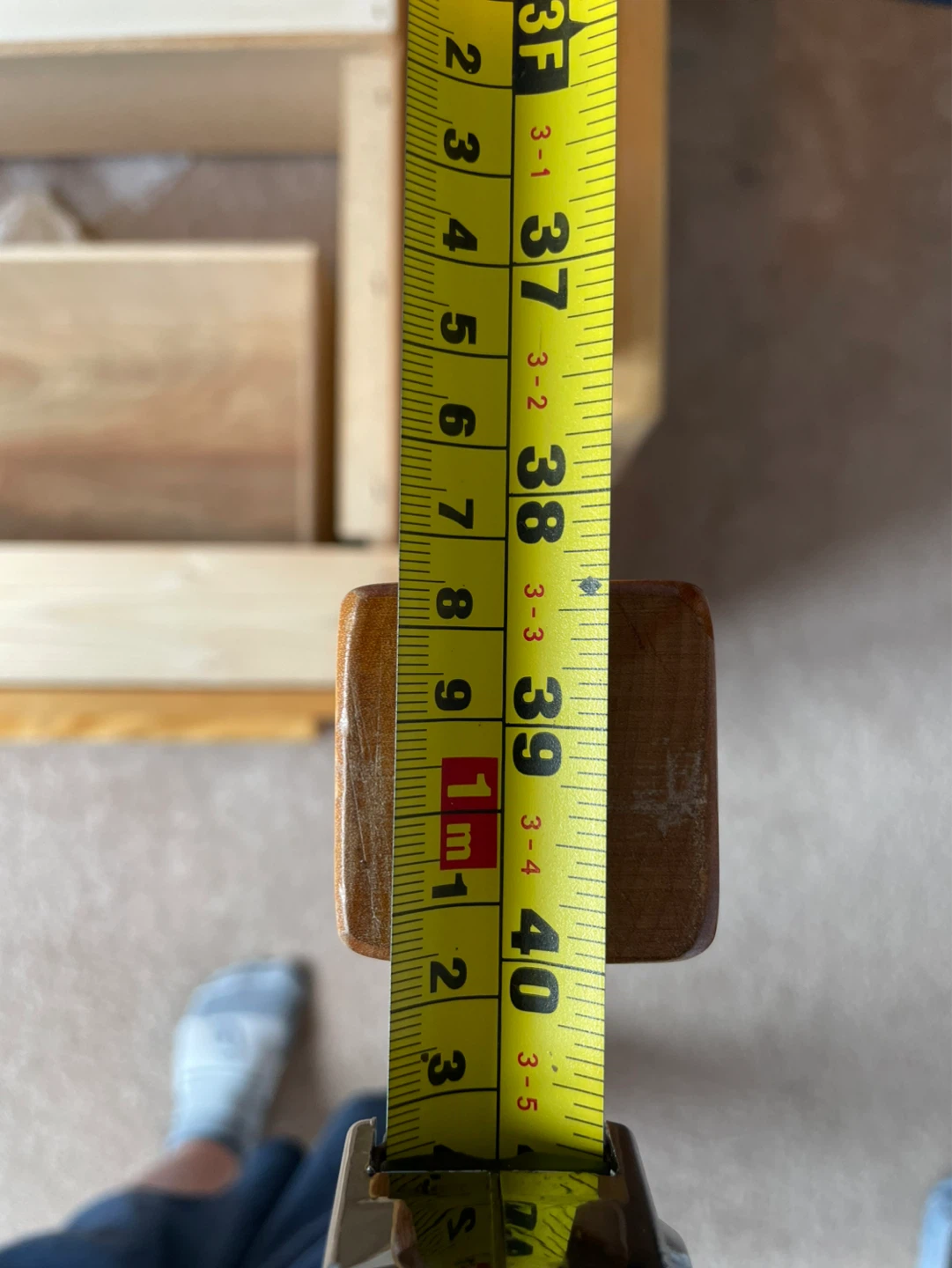 Twin Bed Frame with Drawers (Needs Repair) - photo 3
