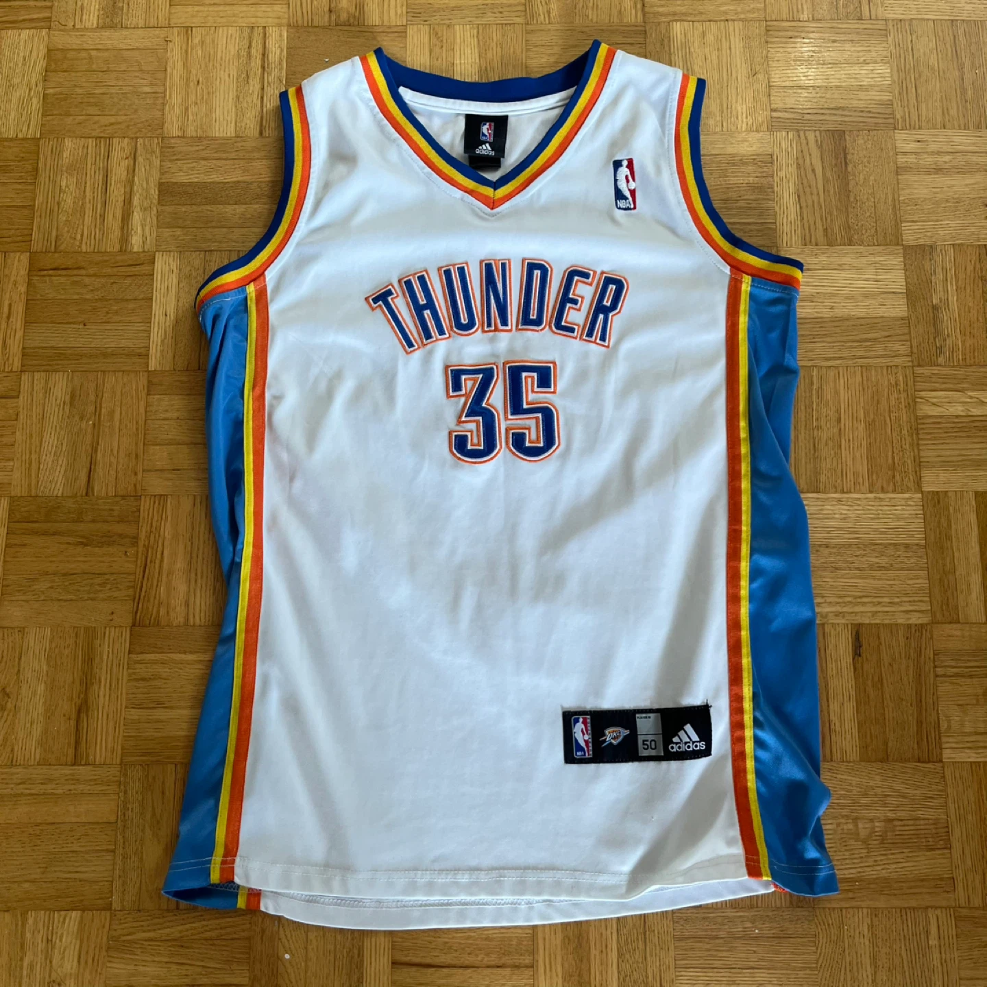 Oklahoma City Thunder Kevin Durant #35 Adidas Jersey