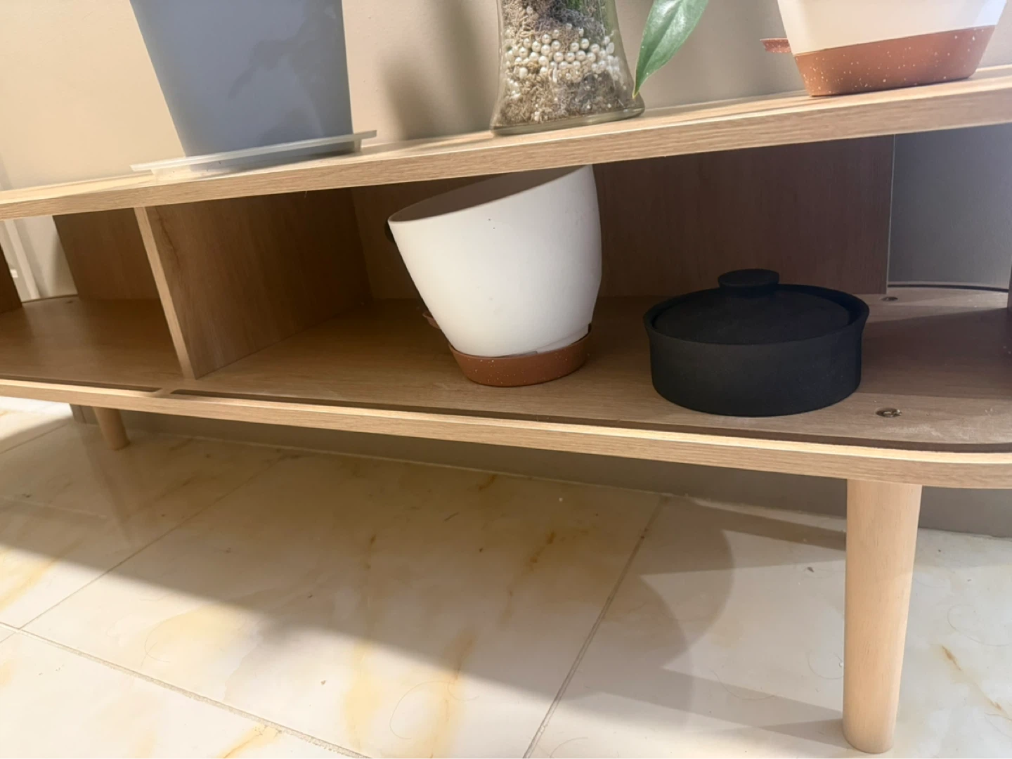 Open shelf Media Console - photo 4