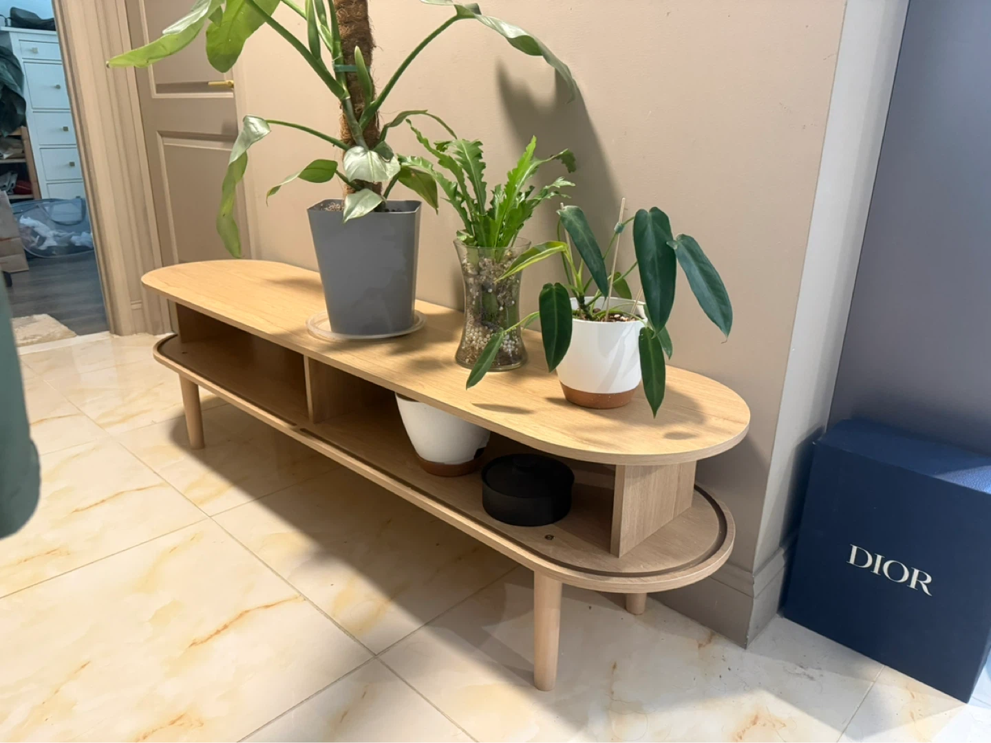Open shelf Media Console - photo 5