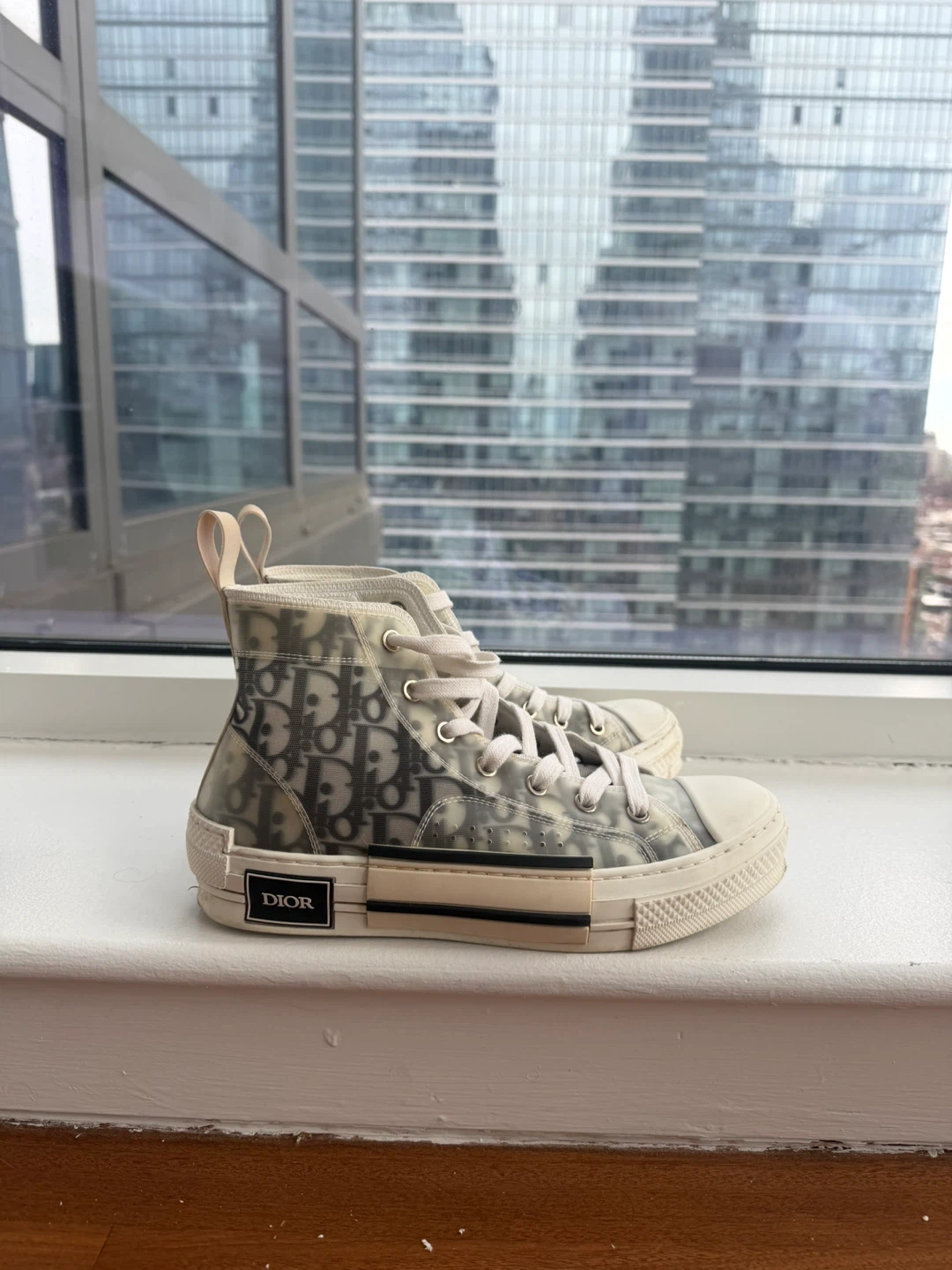 Dior High Top Sneakers 38.5 EU - 7.5-8 US - photo 2