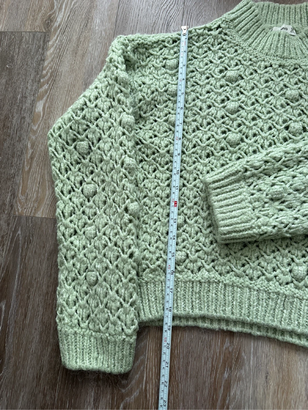 MNG Green Knit Sweater L - photo 4