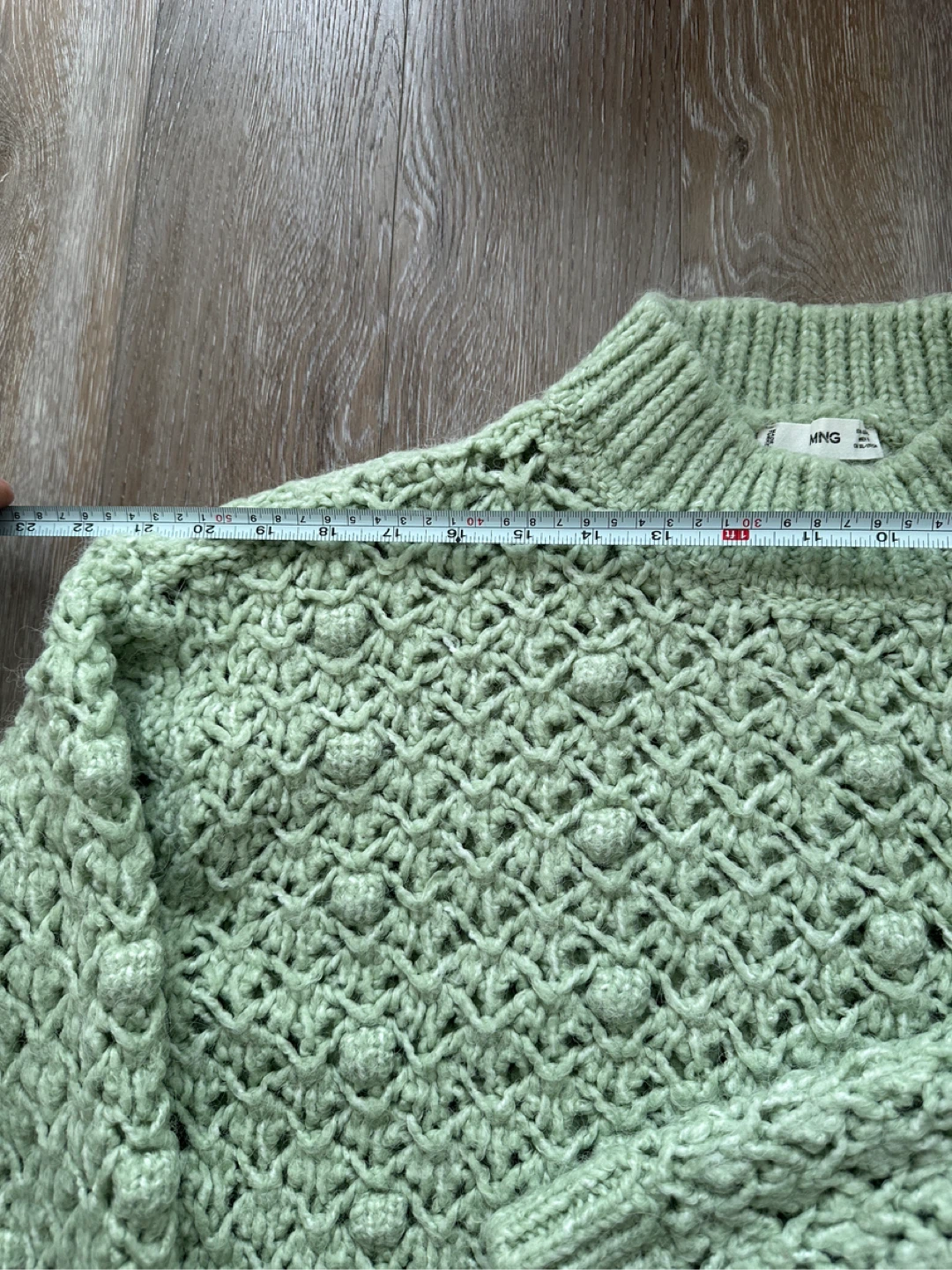 MNG Green Knit Sweater L - photo 5