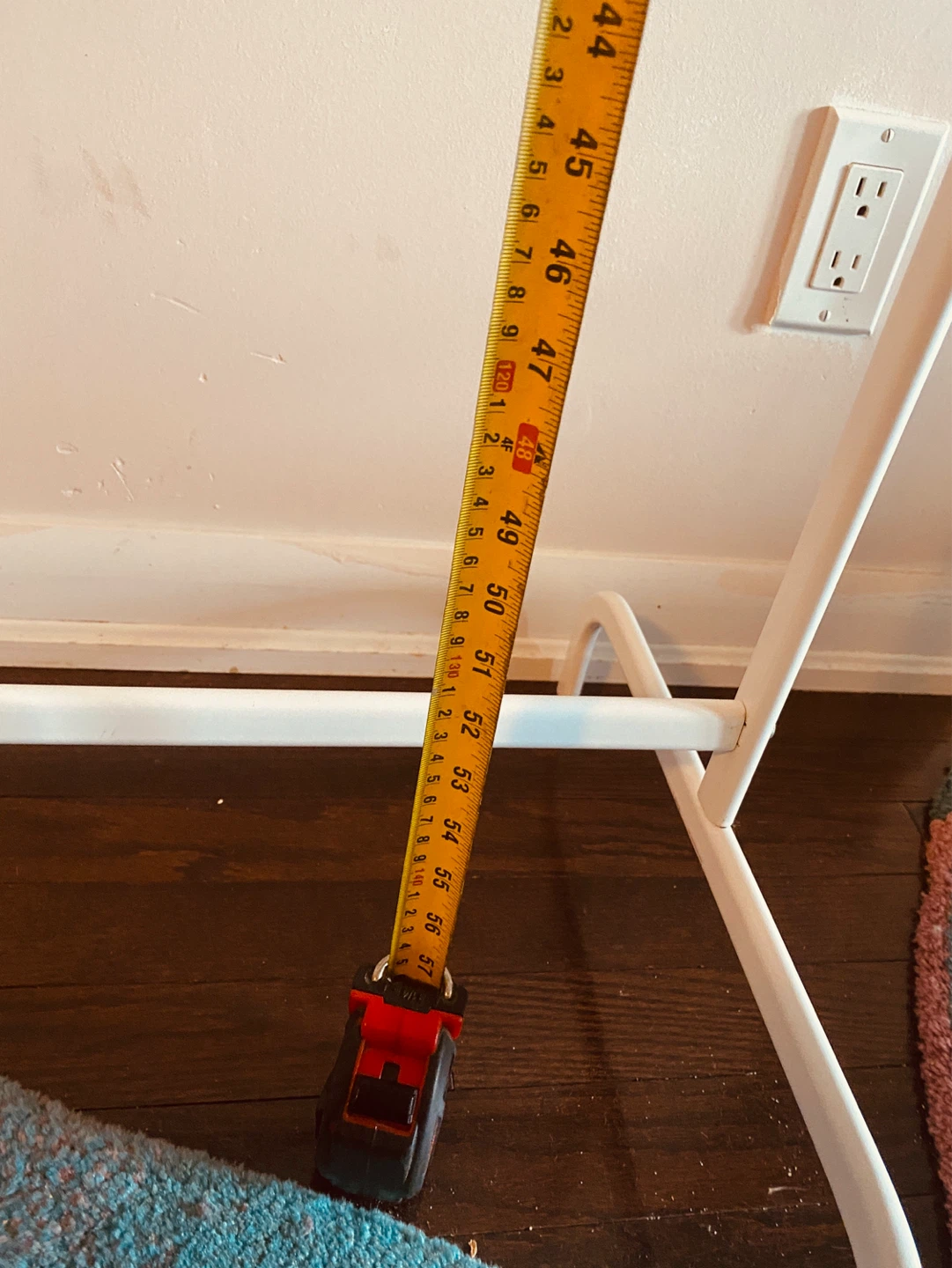 White Metal Garment Rack - photo 5