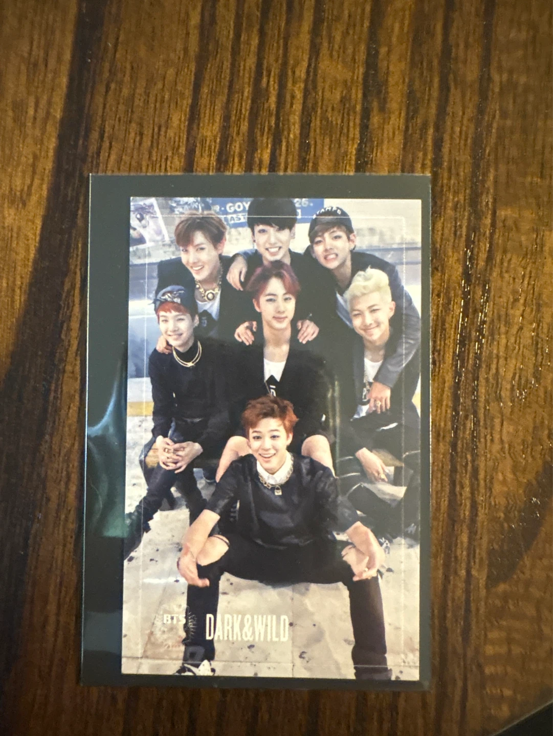 BTS DARK & WILD Photocard