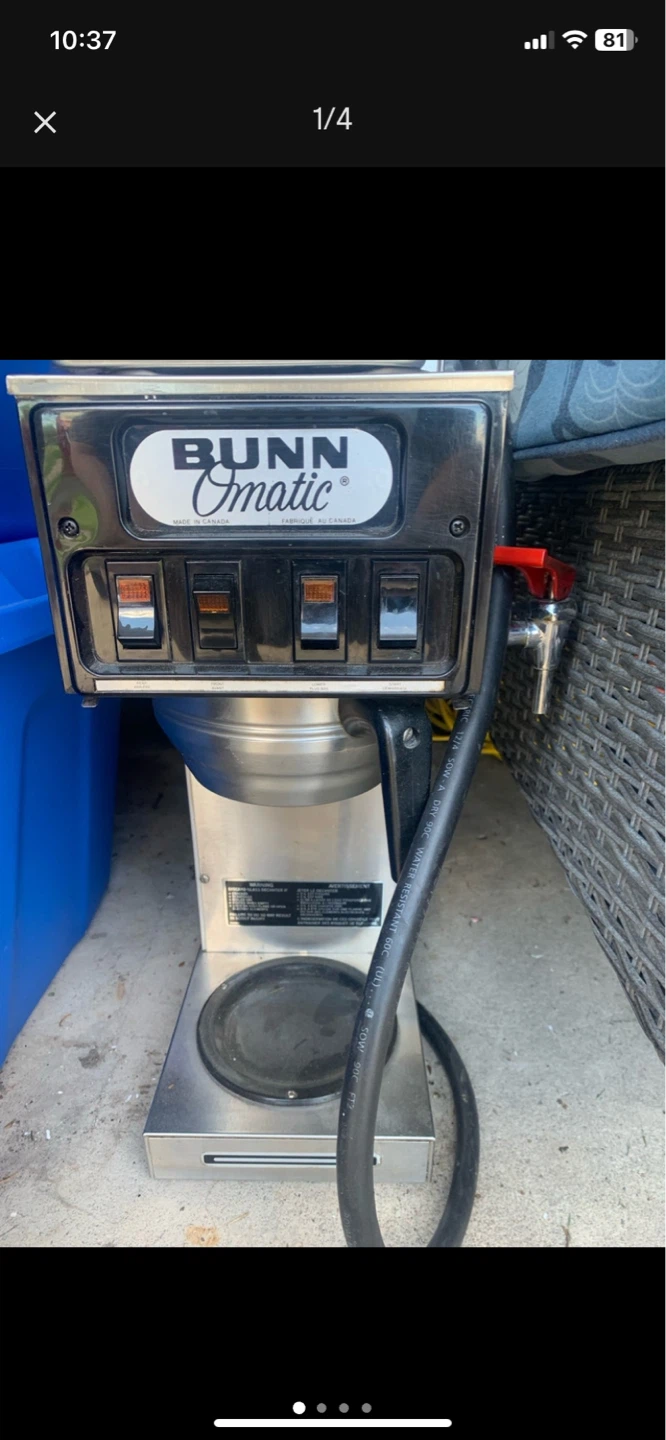 Bunn Omatic Commercial Coffee Brewer