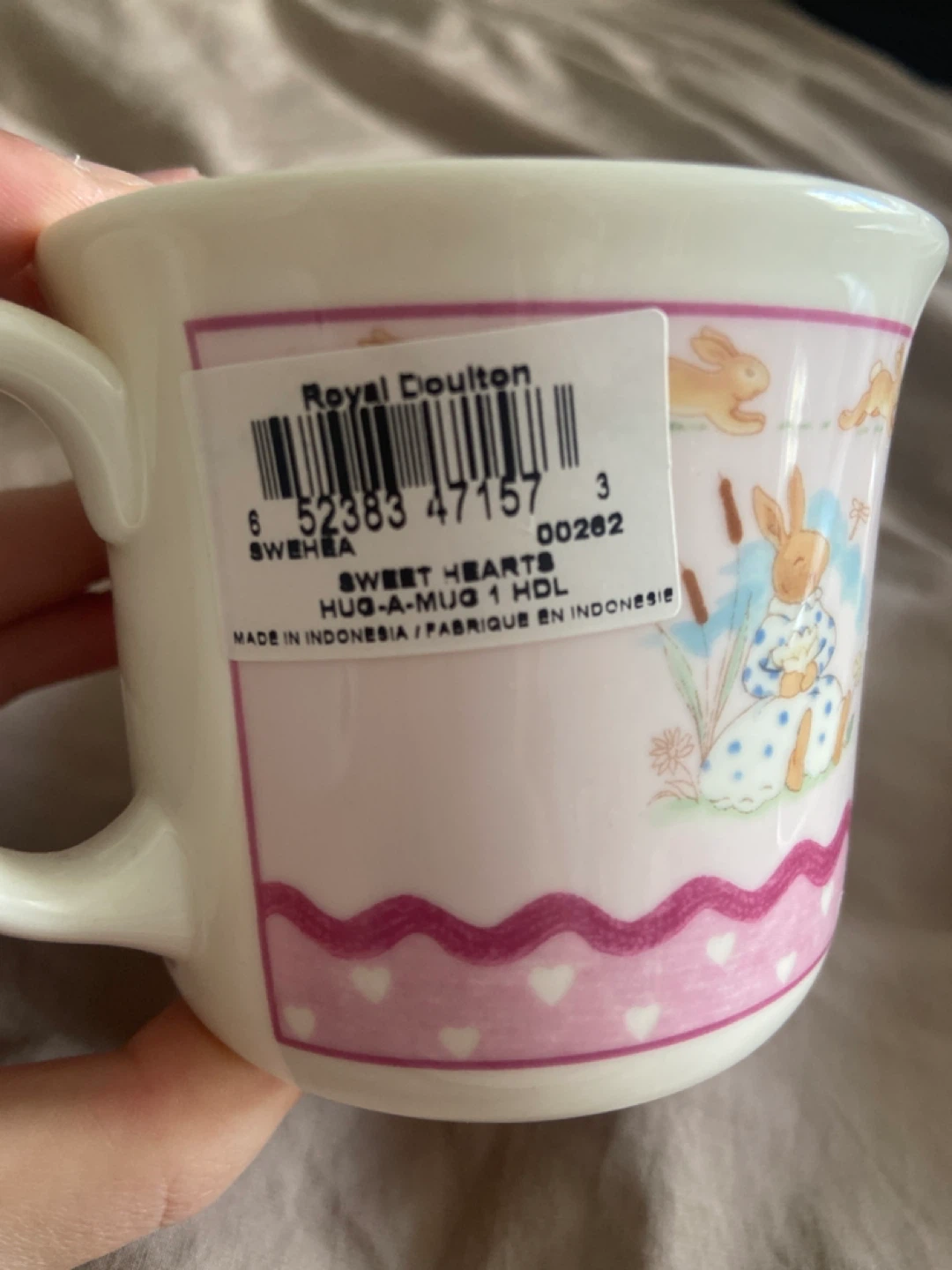 Royal Doulton Sweet Hearts Bunny Set - photo 5