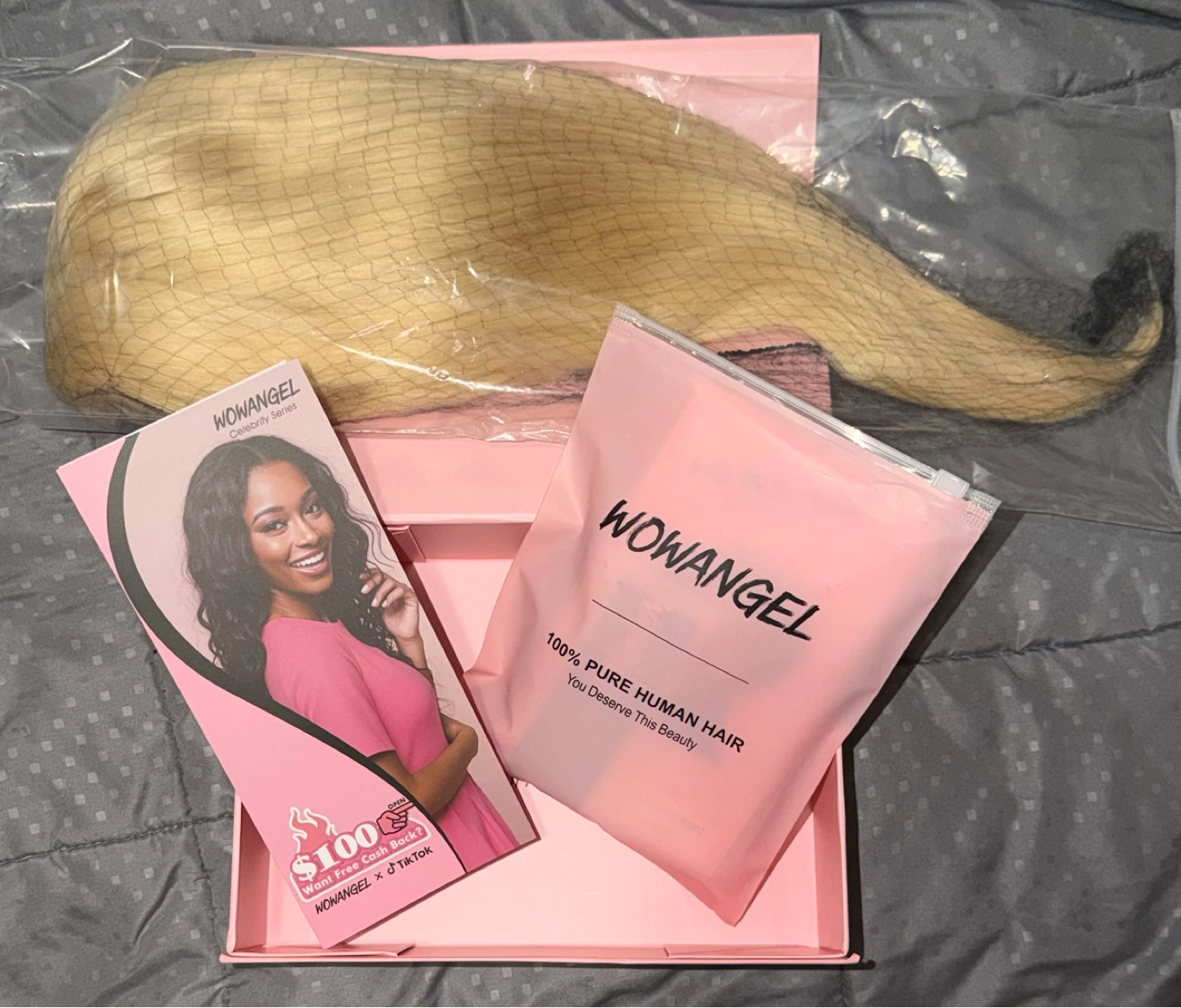 WOWANGEL Blonde 13x4 HD Lace Wig
