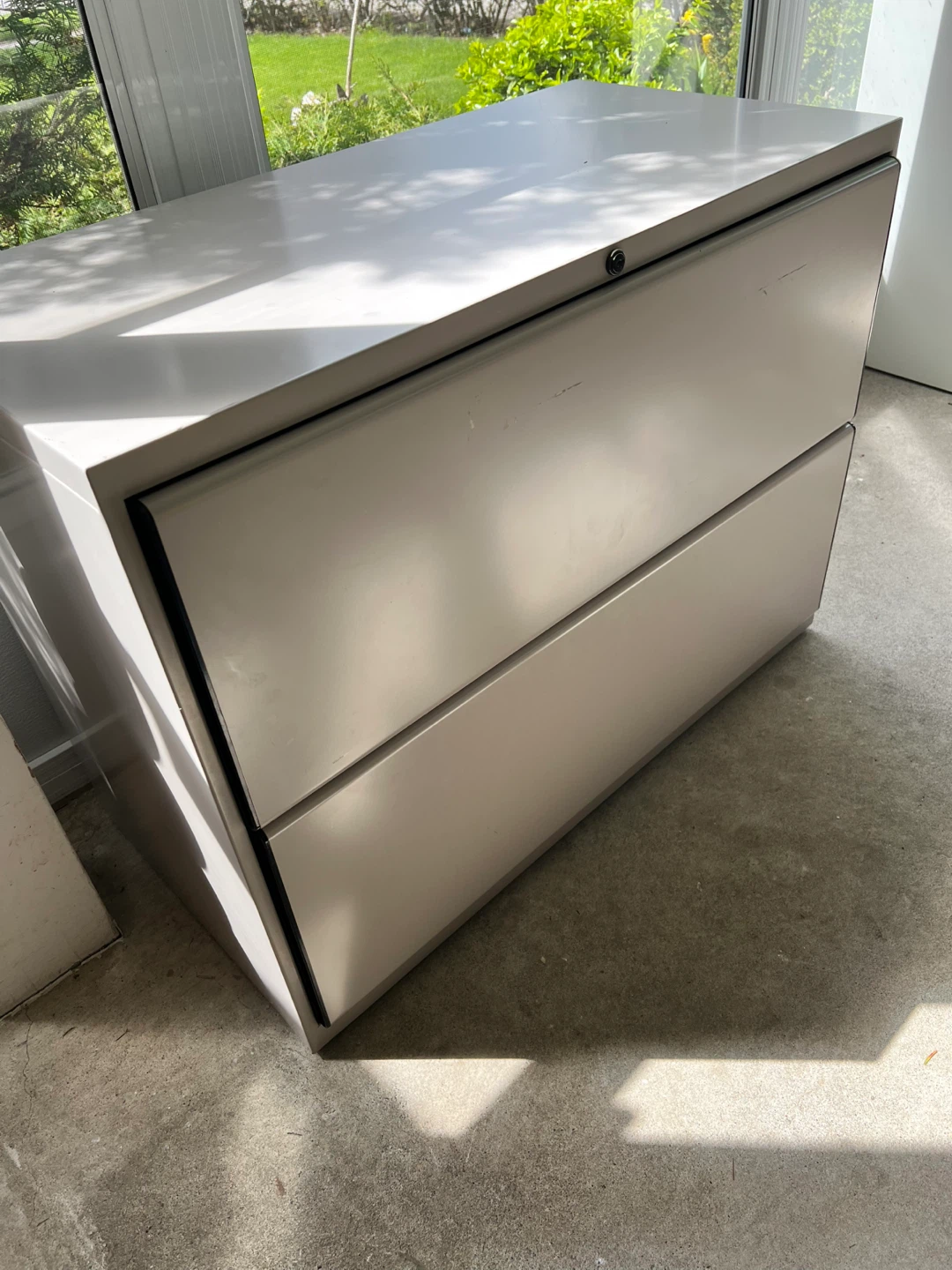 2-Drawer Metal Filing Cabinet