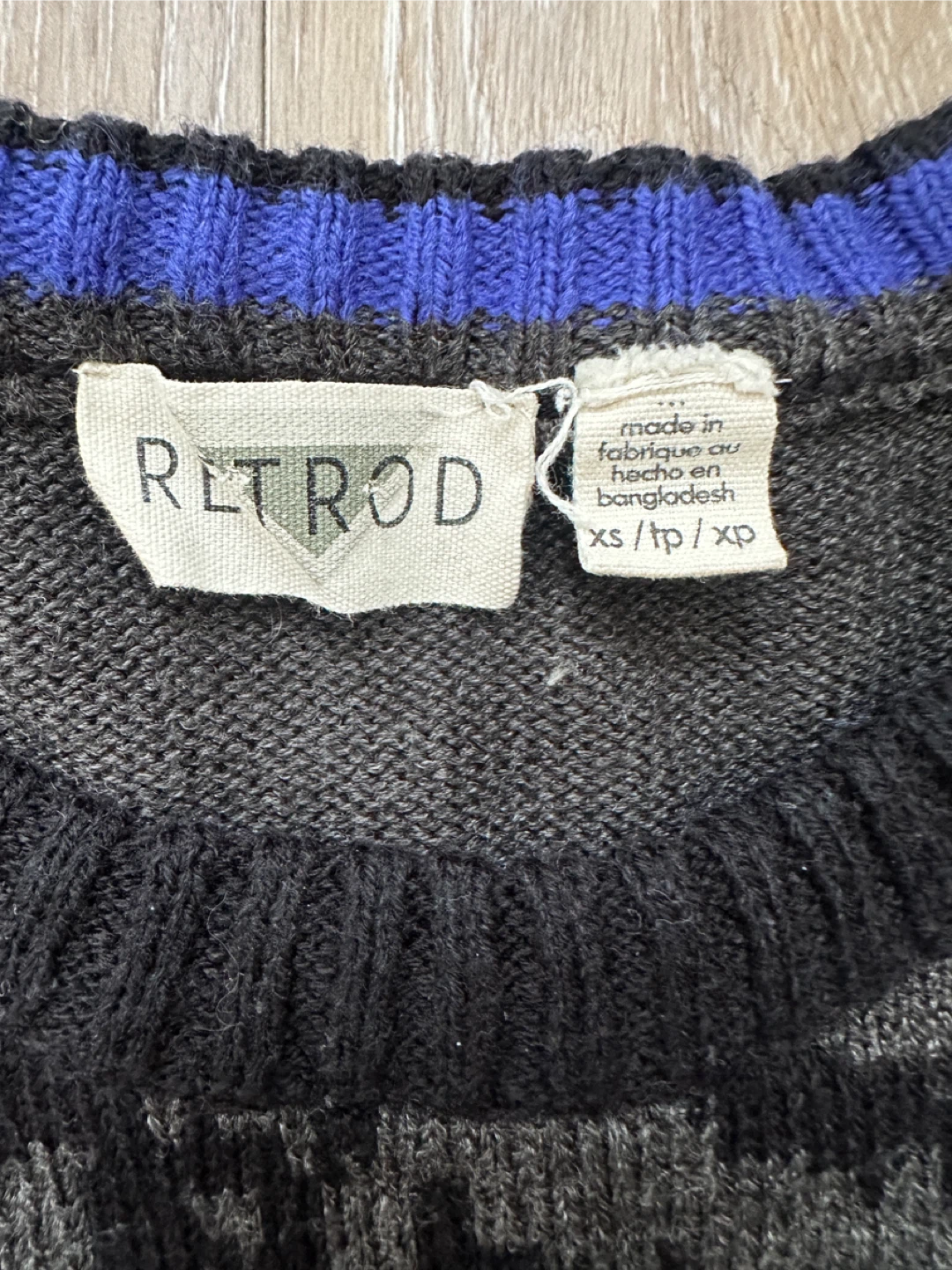 Vintage RETROD Tiger Face Sweater XS. 🌱 - photo 2