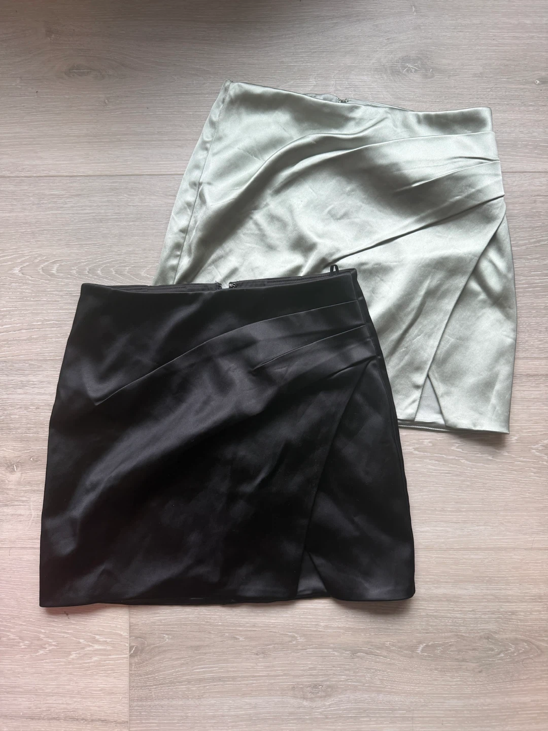 2 Aritzia Satin Skirt