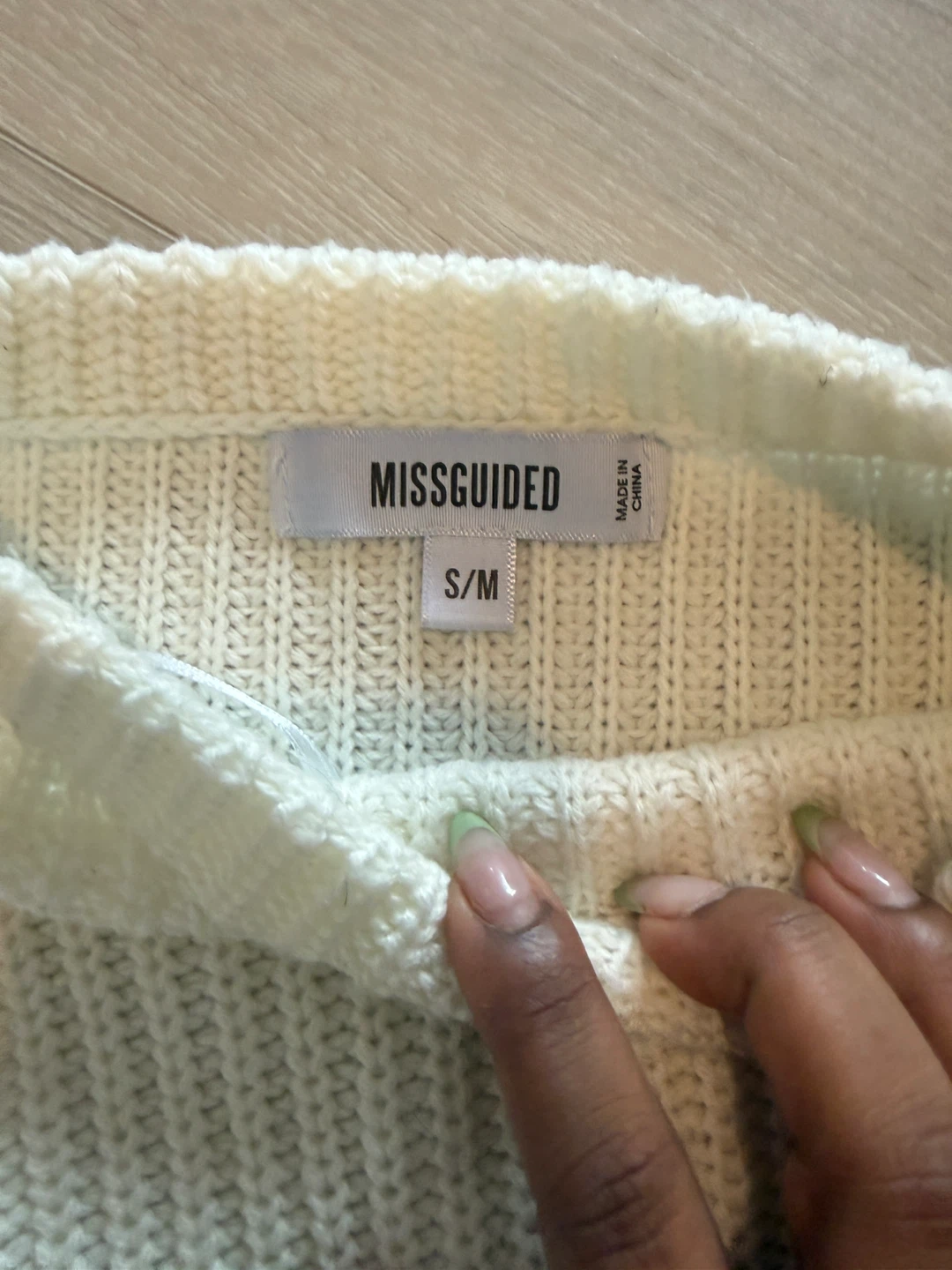 Missguided Black & Cream Cropped Knit Sweaters (Set of 2) - photo 5