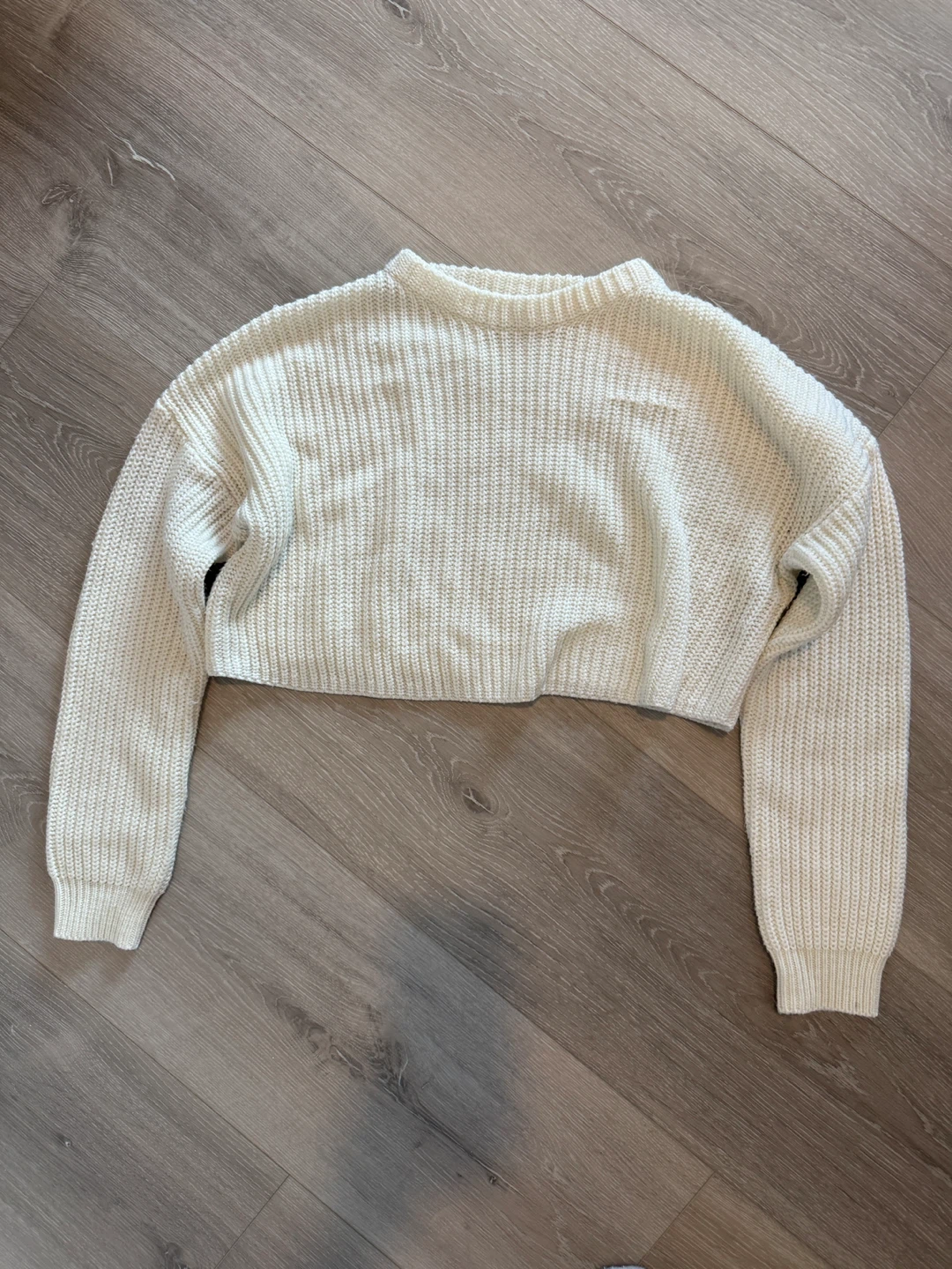 Missguided Black & Cream Cropped Knit Sweaters (Set of 2) - photo 4