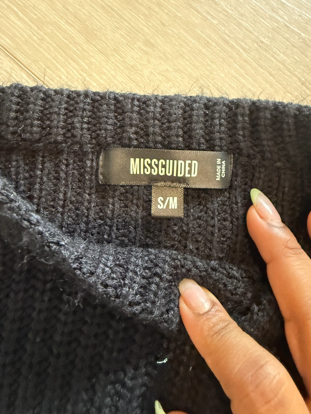Missguided Black & Cream Cropped Knit Sweaters (Set of 2) - photo 3