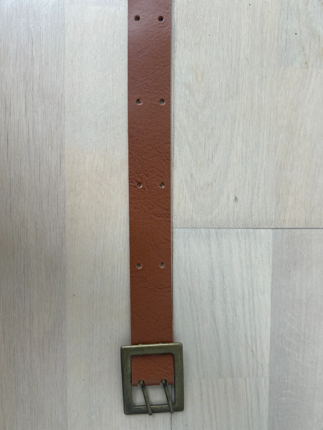 Brown Leather Belt -  Size Small - photo 2