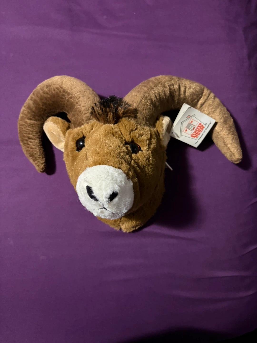 Wall Mount Plush Ram Head