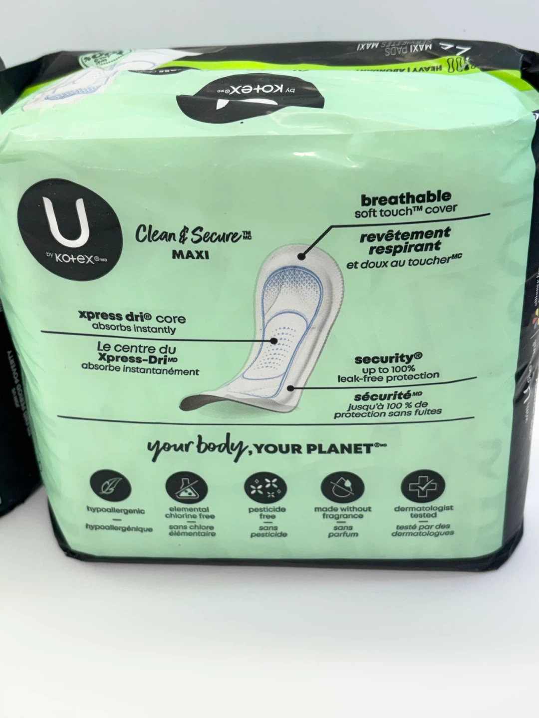 New! Maxi Pads U by Kotex - photo 2