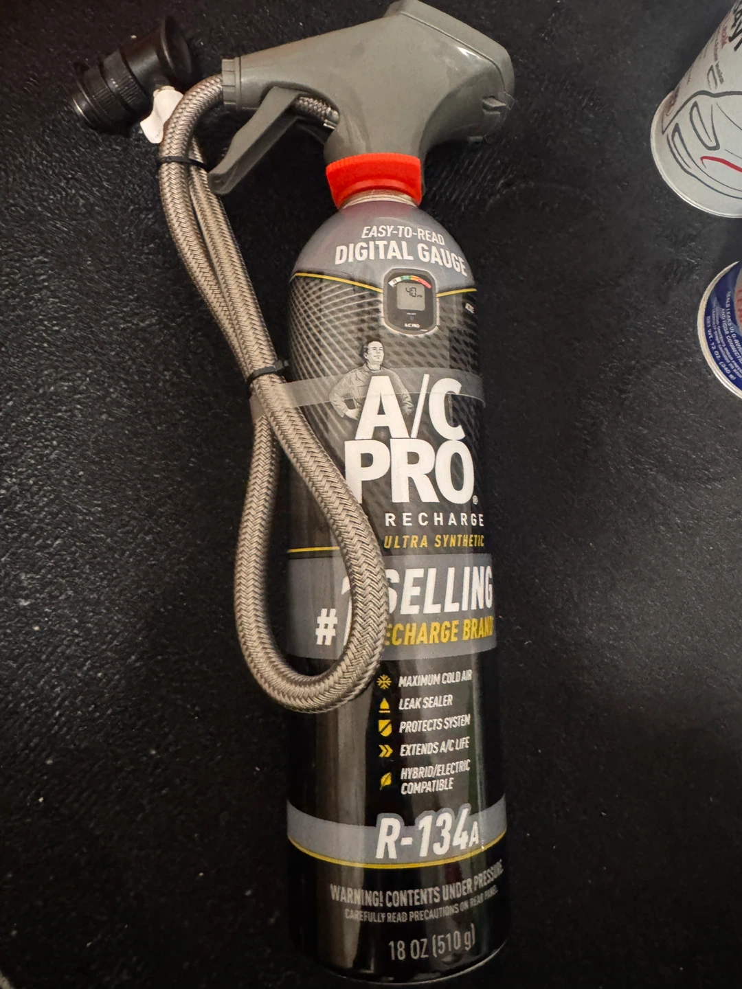 A/C Pro Recharge Kit with R-134a and R-1234yf Cans - photo 4