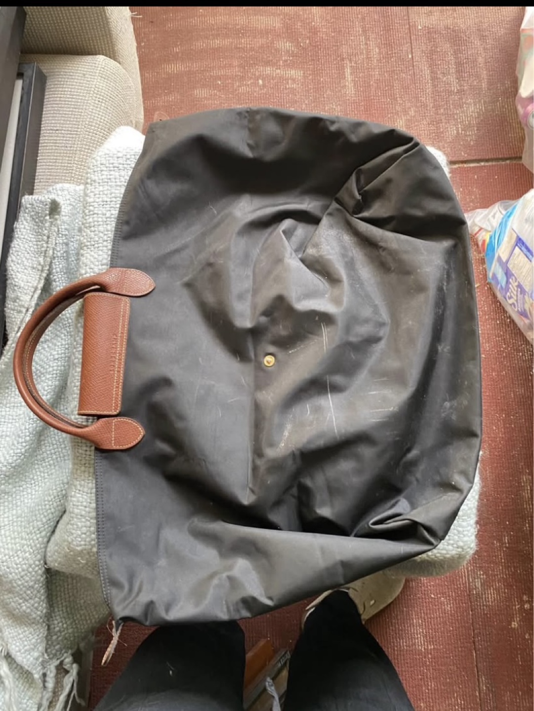 Longchamp Le Pliage Travel Bag - Black - photo 2
