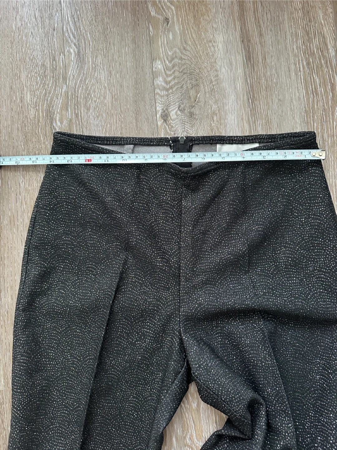 Vintage FAIRWEATHER STUDIO Black Sparkle Pants - Size S - photo 4