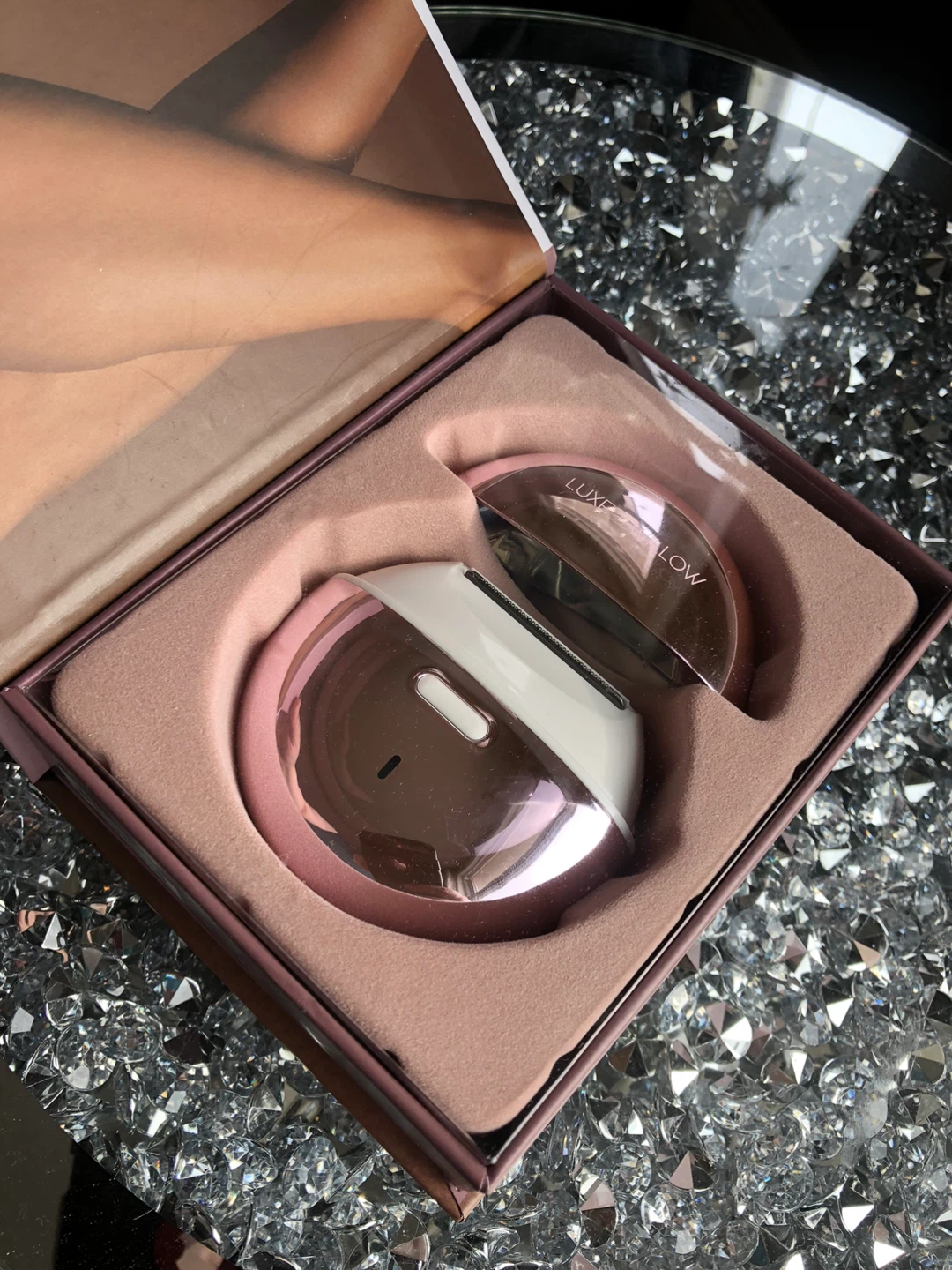 NEW Luxe + Willow Sleek Rechargeable Shaver - Rose Gold - photo 2