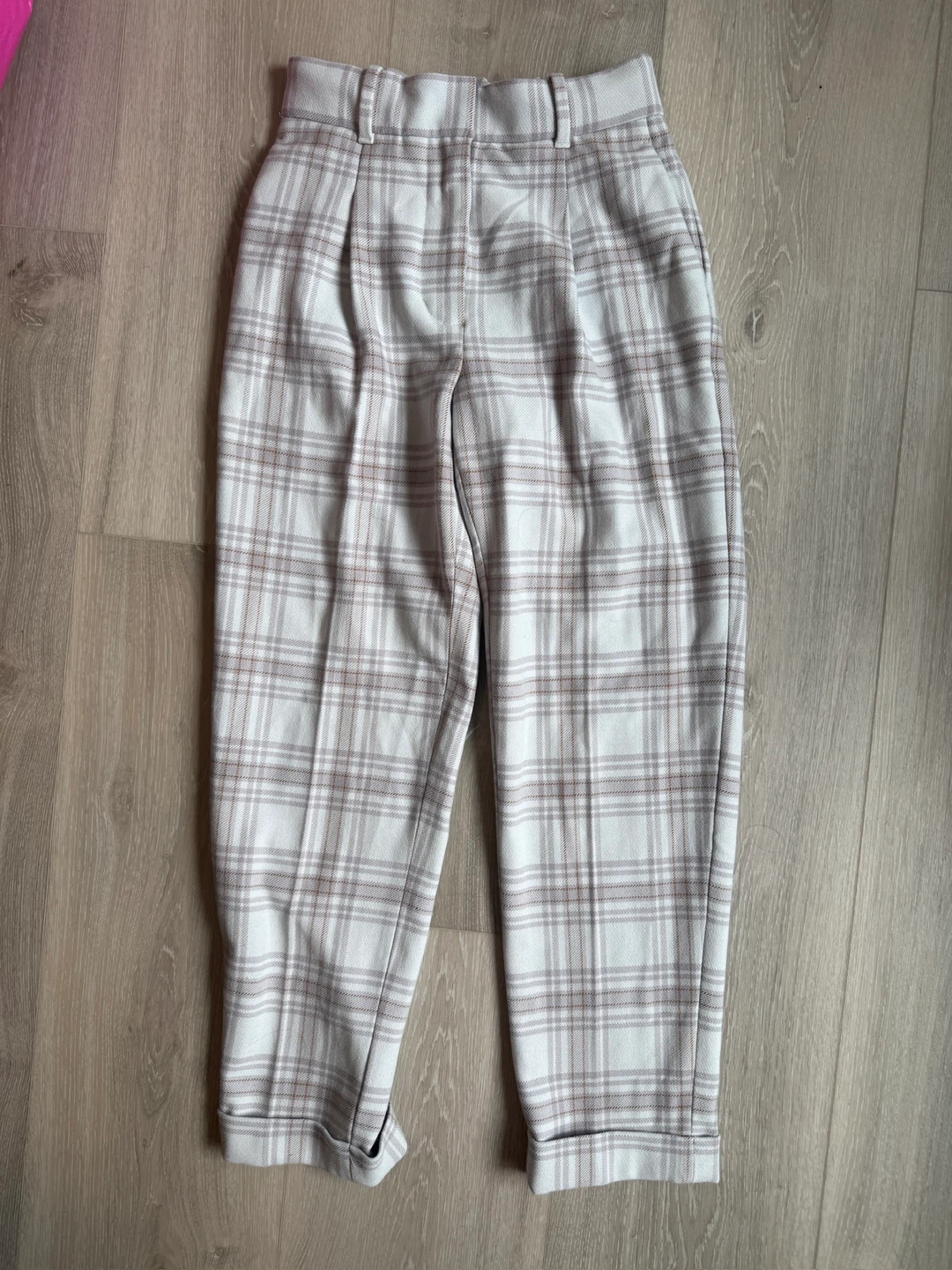Wilfred Plaid Trousers Size 0 - photo 2